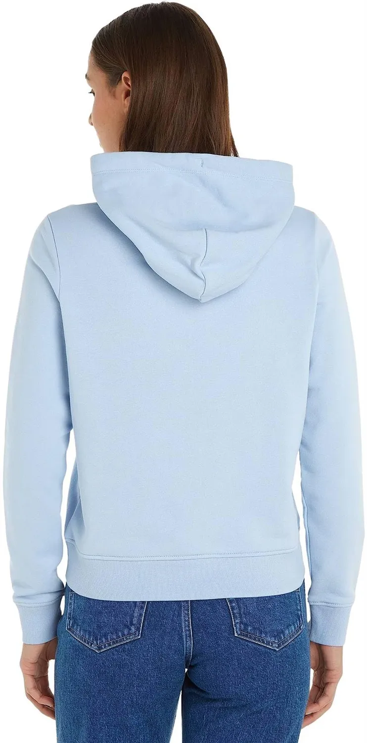 Tommy Jeans TJW Regular Hoodie Damen Kapuze Schwarz