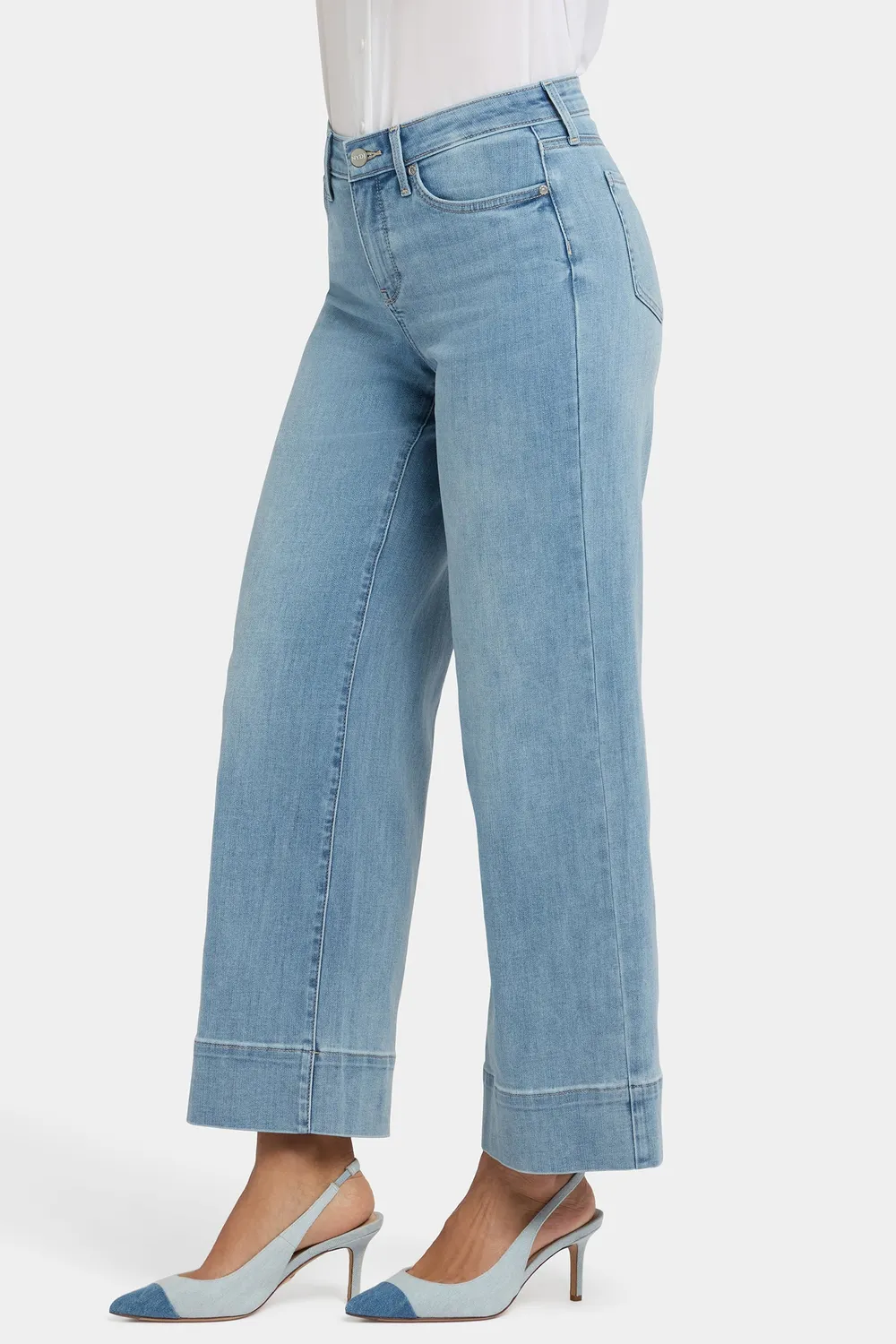 NYDJ Teresa Ankle Jeans Heritage Glow weit