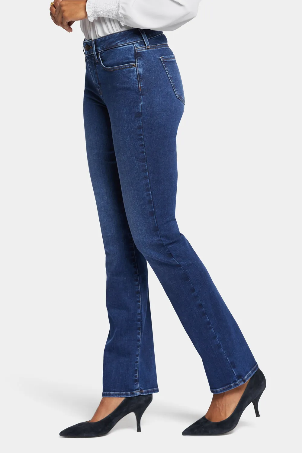 NYDJ Barbara Bootcut Jeans Cooper Blau vintage