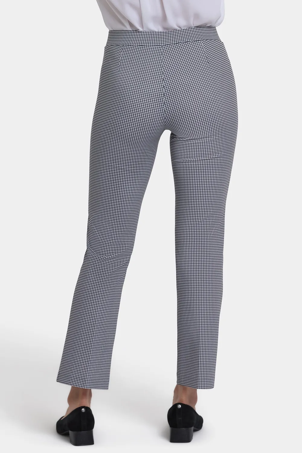 NYDJ Pull-On Slim Ankle Hose Harris Houndstooth