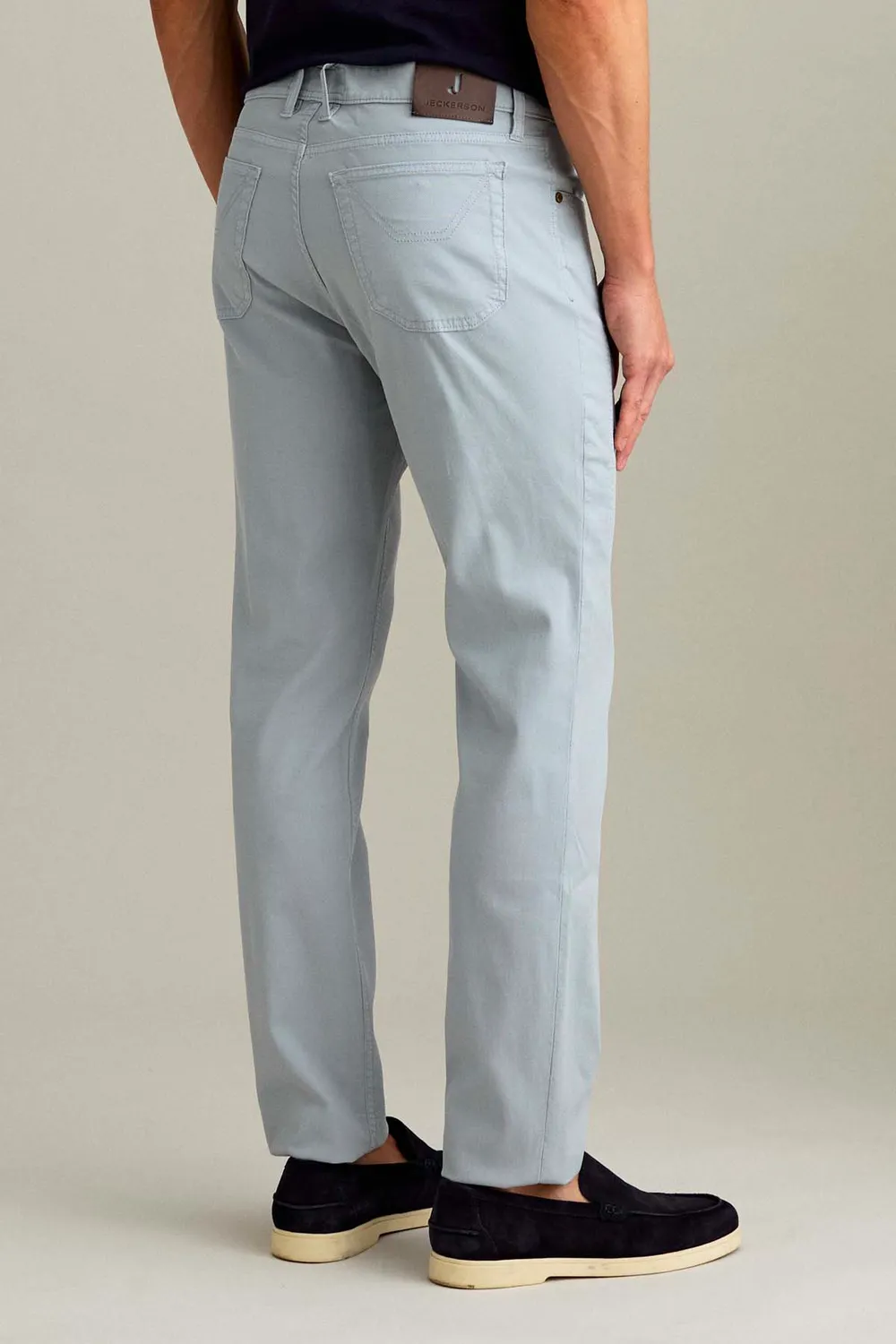 Jeckerson John Toppa Slim Fit Herrenhose Zementgrau