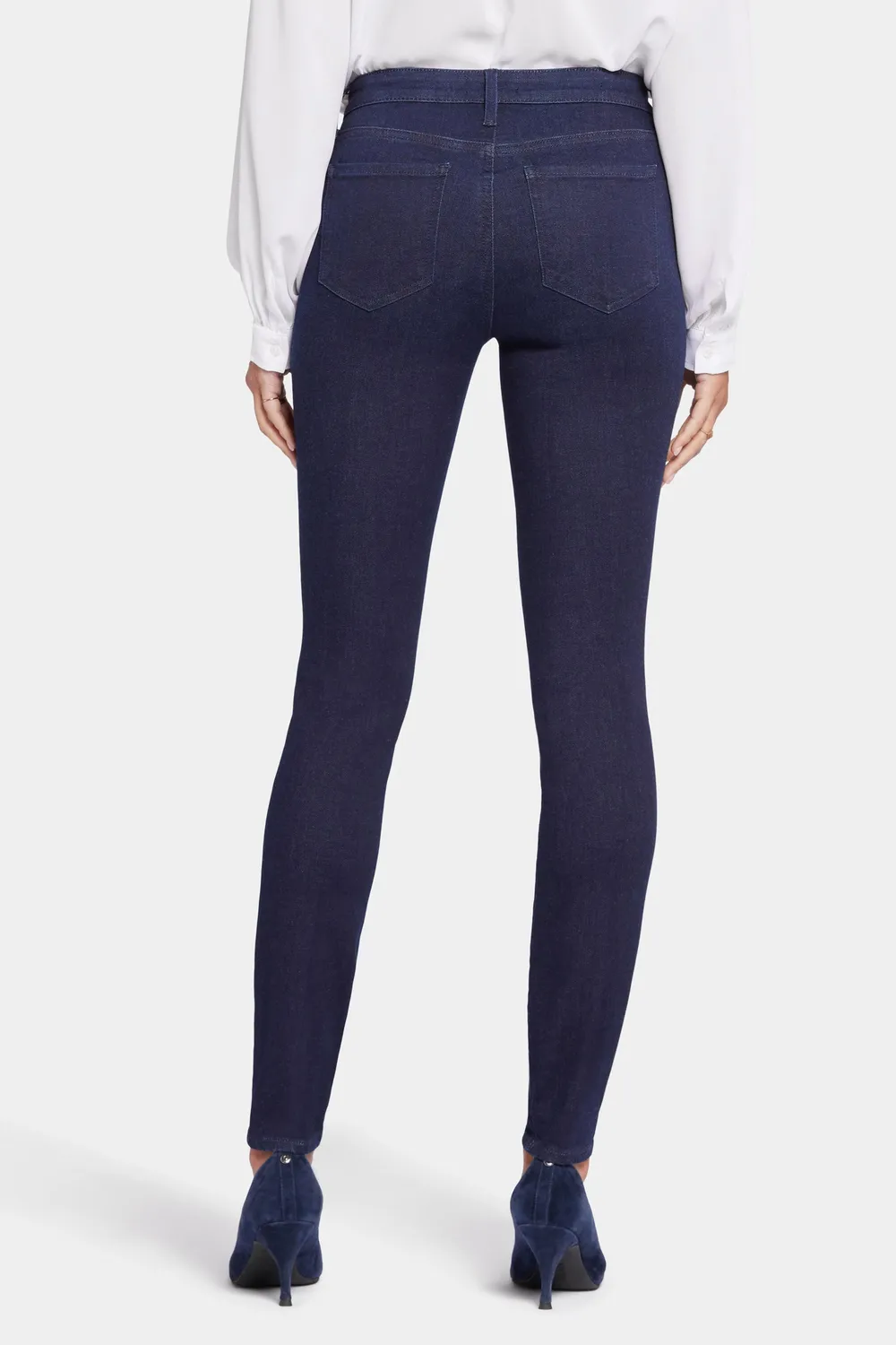 NYDJ Ami Skinny Petite Jeans Rinse Dunkelblau