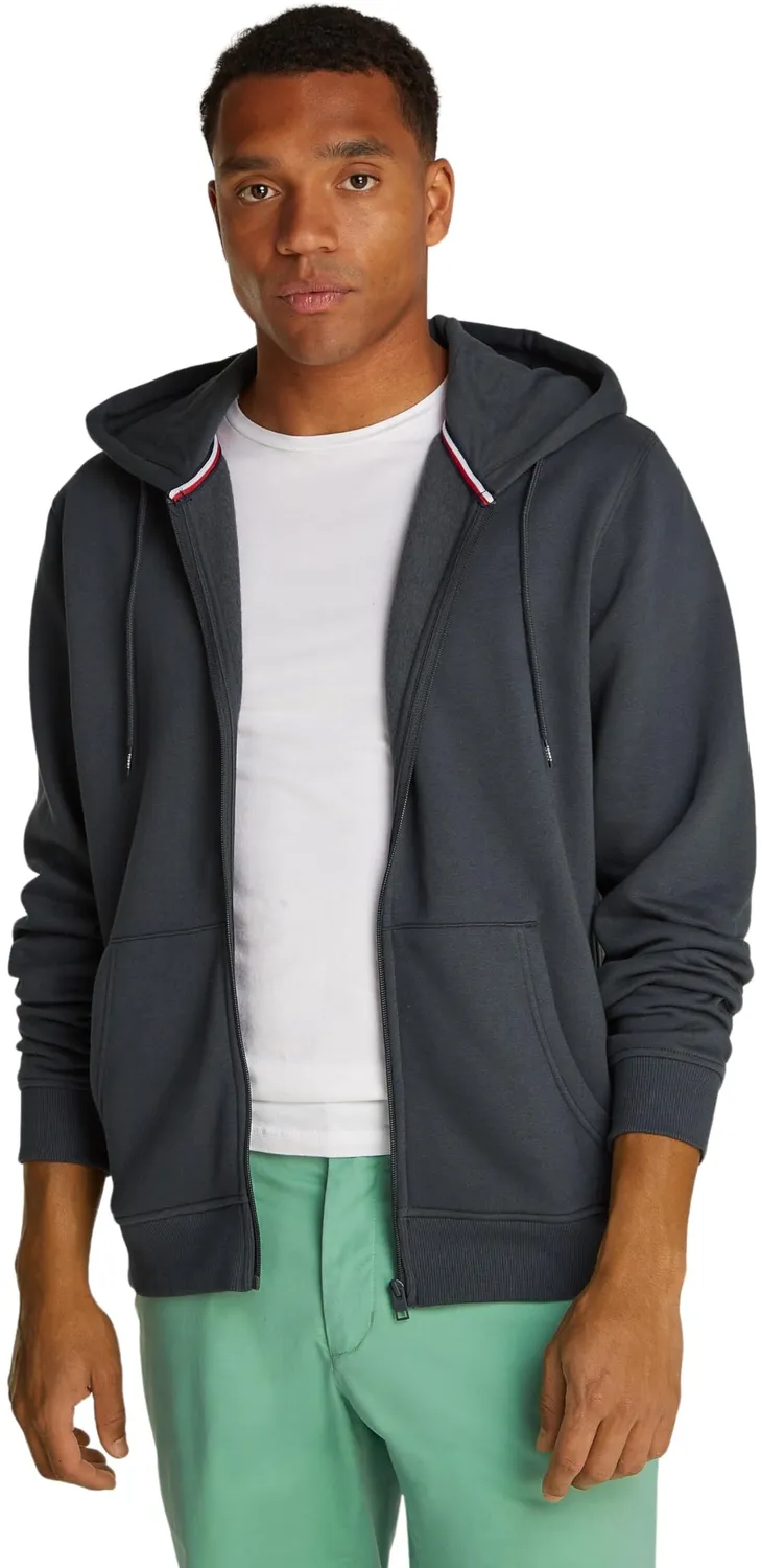 Tommy Jeans Flag Zip Thru Hoodie 4XL Braun Kapuze