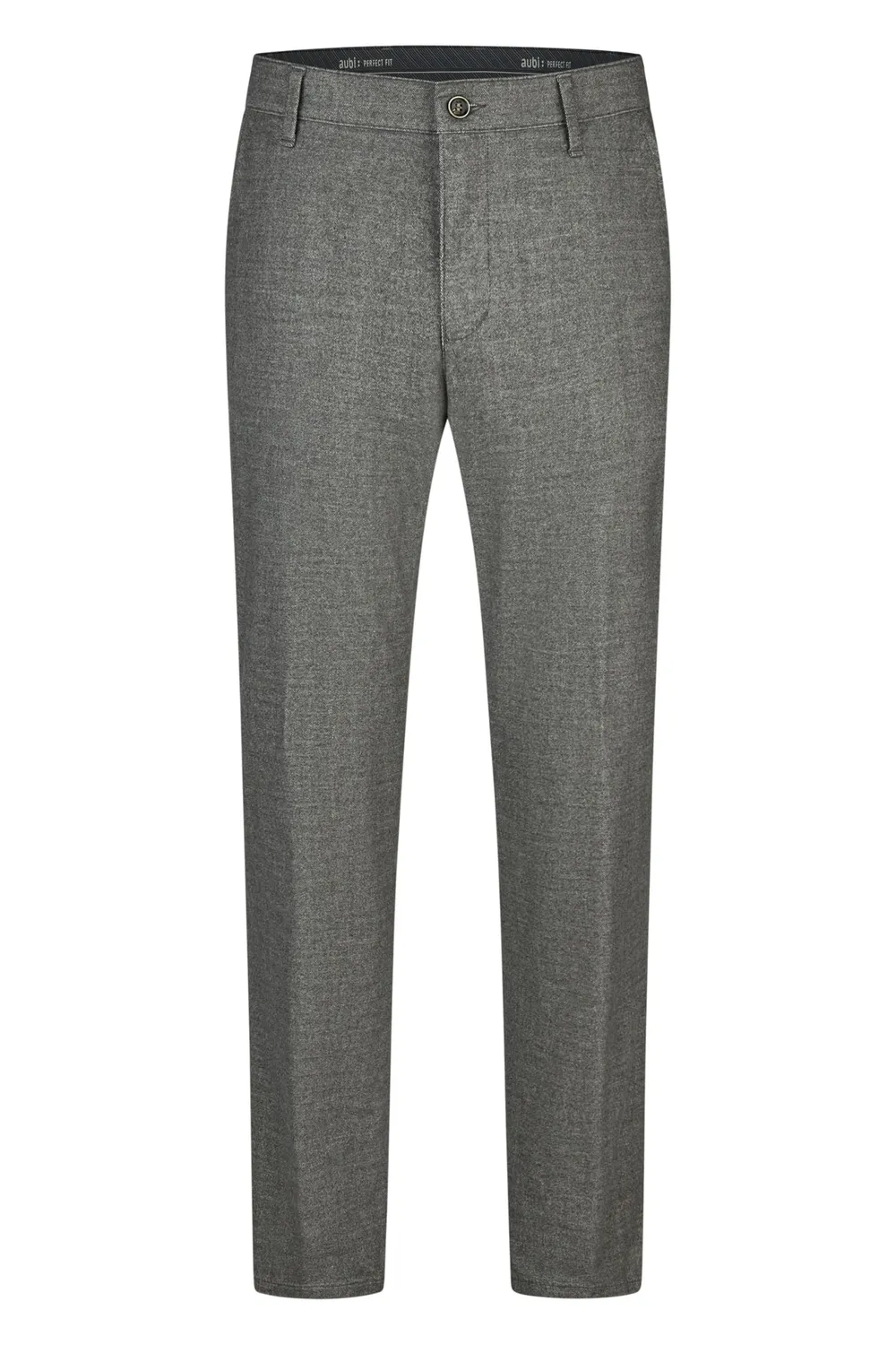 AUBI 526 Herren Chinohose Anthrazit Wool Look