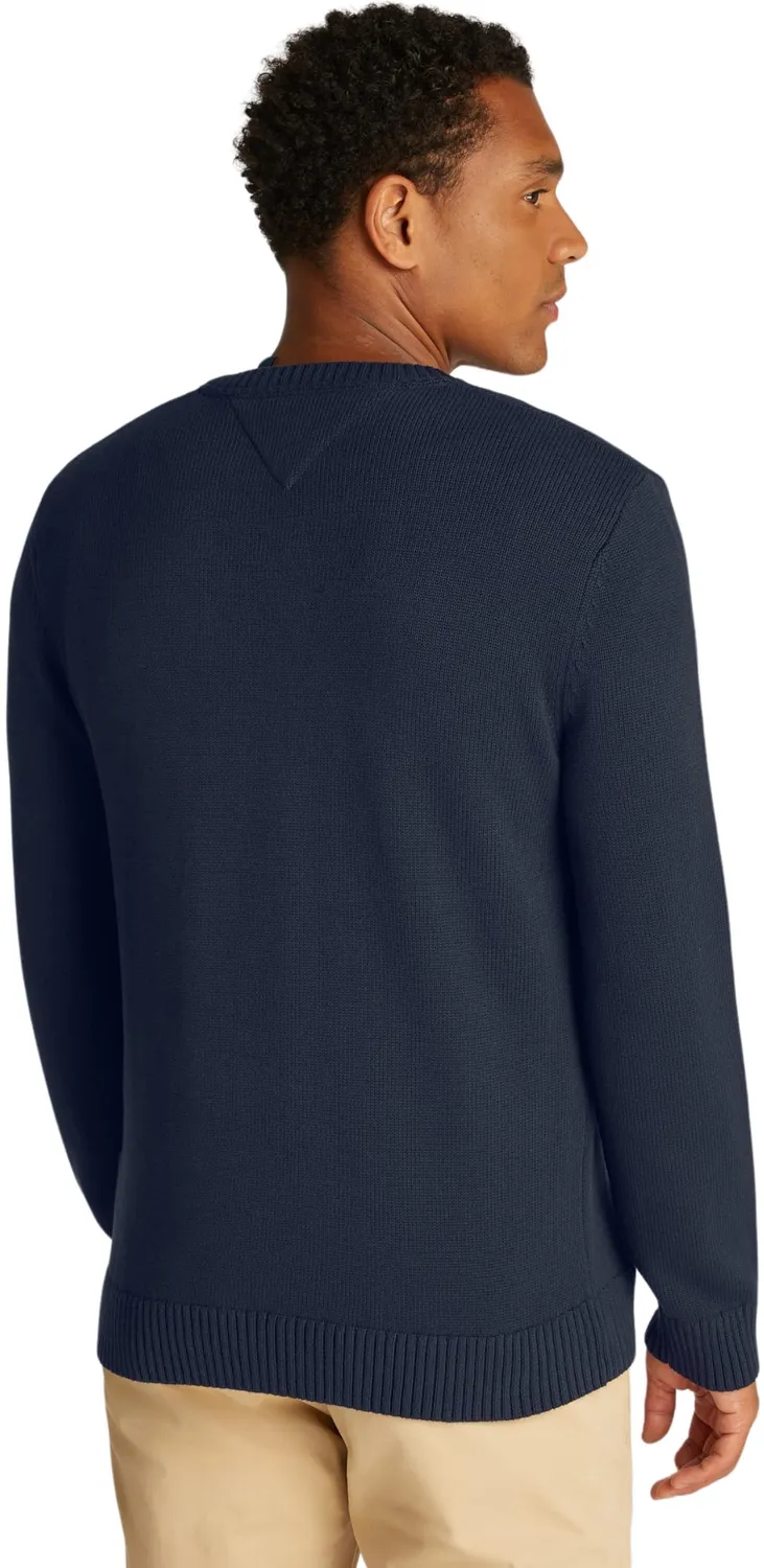 Tommy Jeans Slim Essential Herren Pullover V-Ausschnitt S