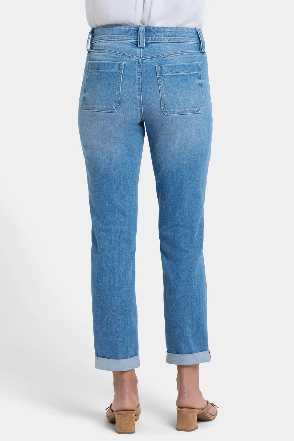 NYDJ Margot Girlfriend Jeans Vista Lakes Mid-Rise