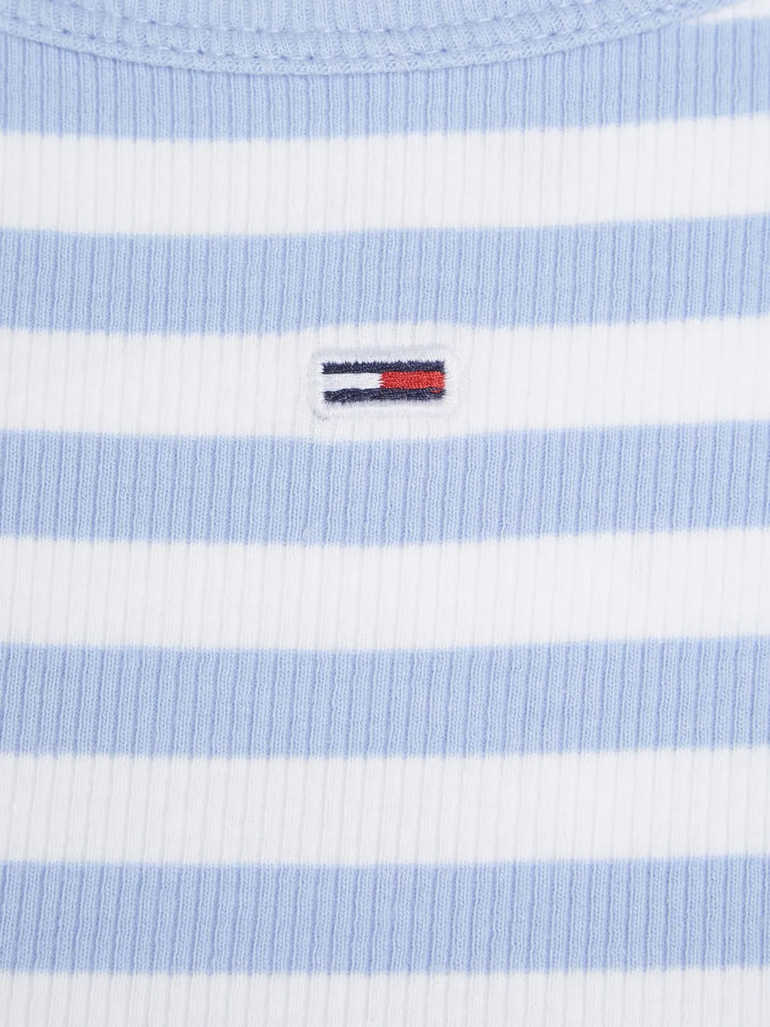 Tommy Jeans Rib Stripe Top Langarmshirt L Streifen
