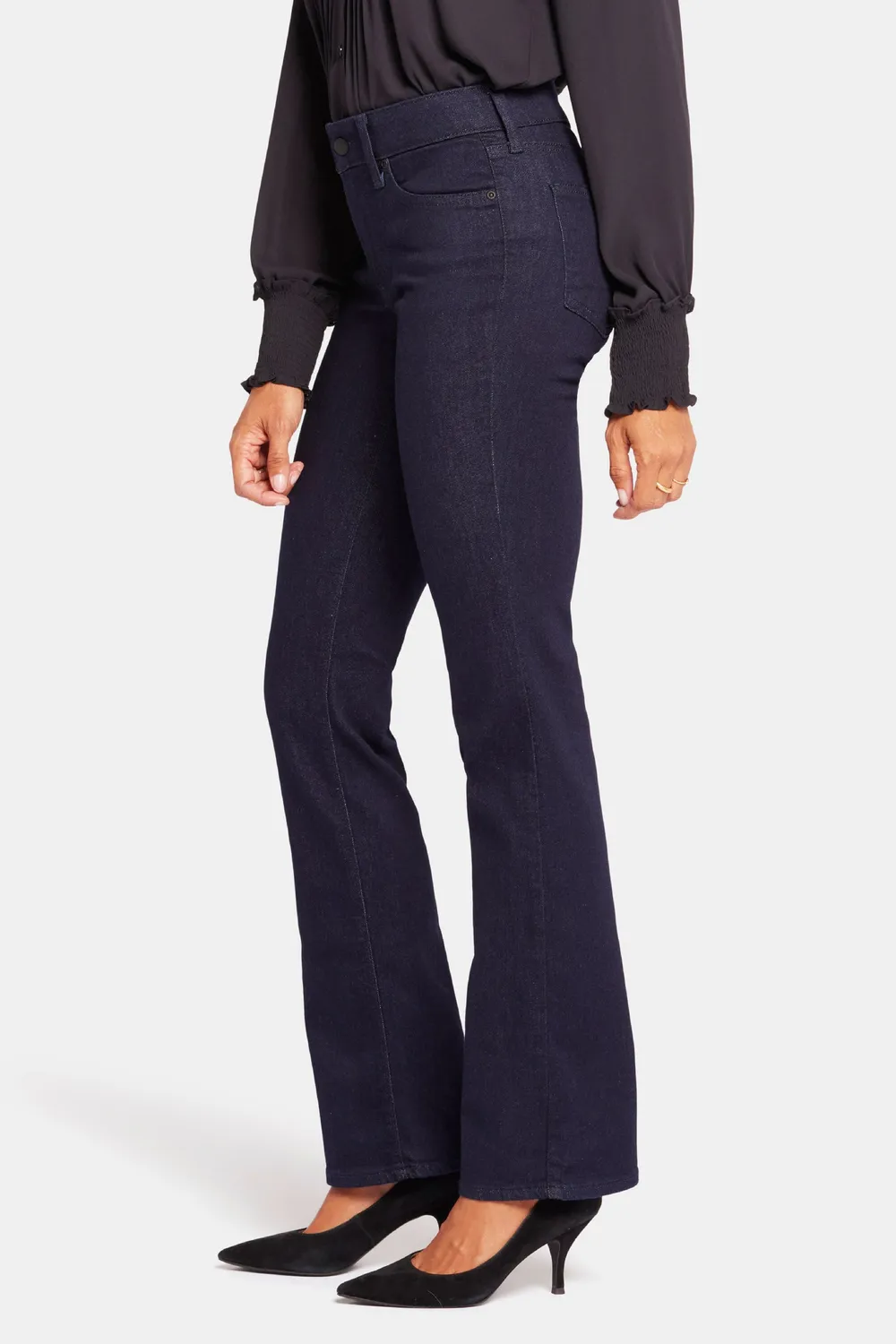 NYDJ Barbara Bootcut Jeans Petite Rinse Stretch