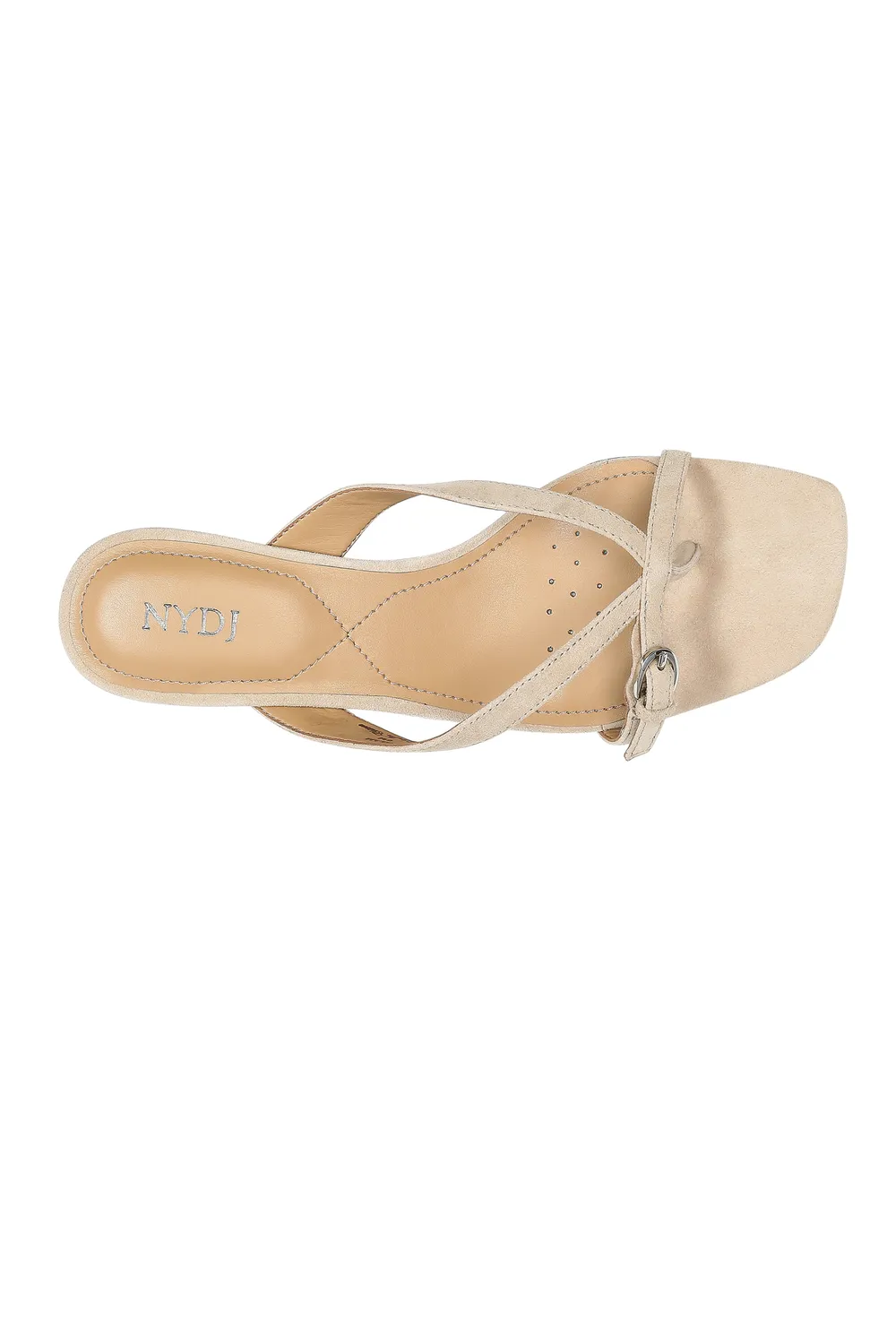 NYDJ Glam Blockabsatz Sandalen Sand Riemchen
