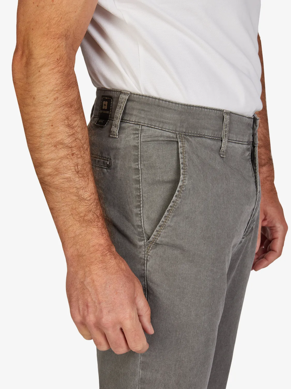 Club of Comfort Garvey 6701 Chino grau High Stretch