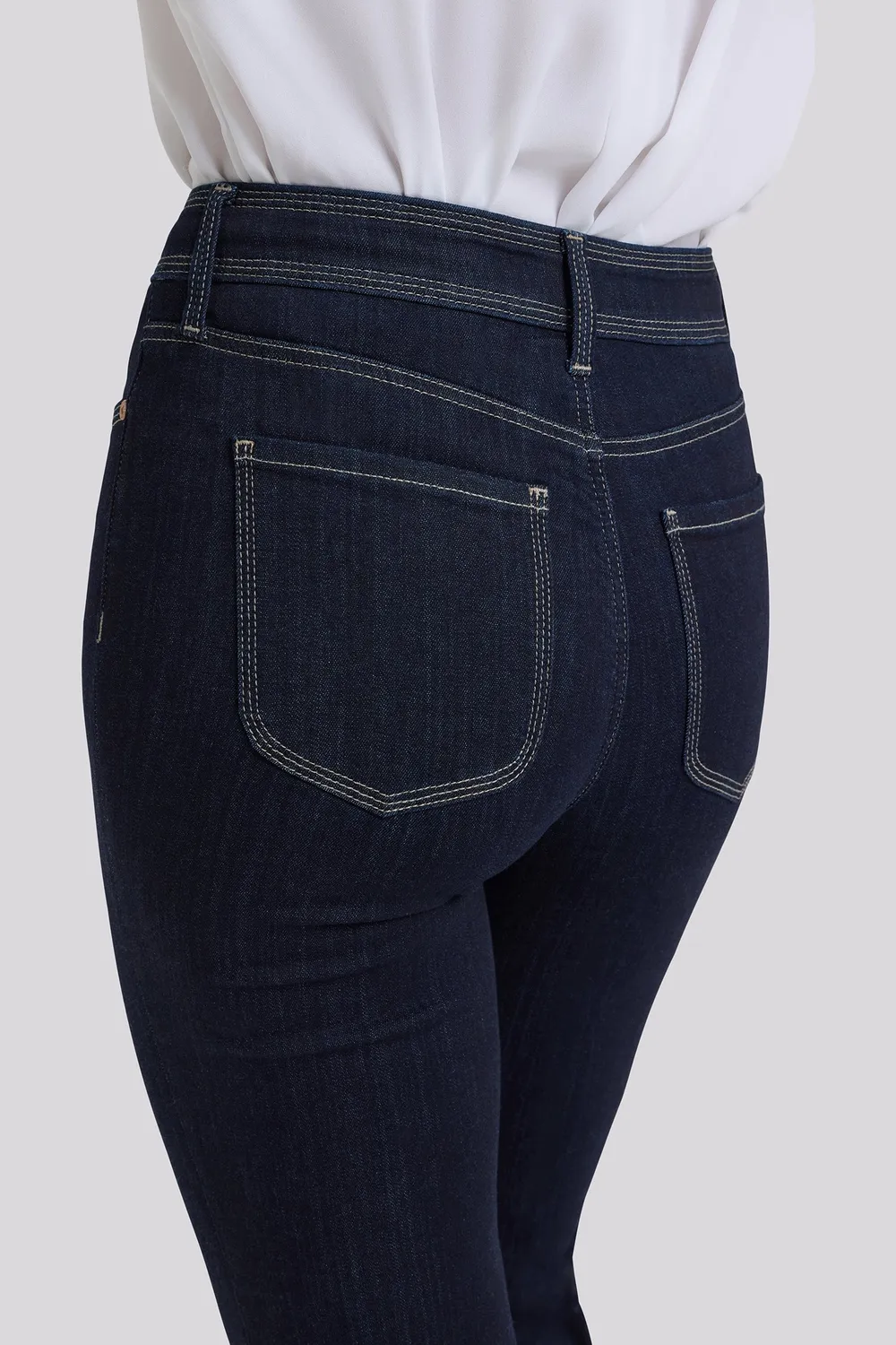 NYDJ Marilyn Straight Jeans Morning Tides Indigo