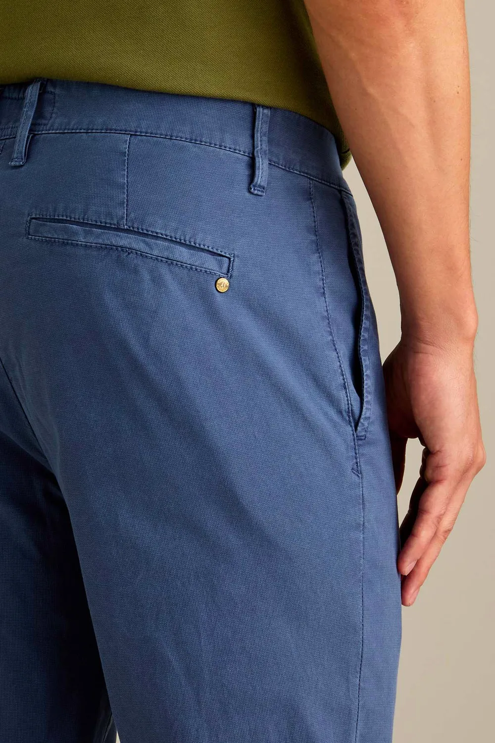 Jeckerson Jack Chino Hose Blau Slim Fit