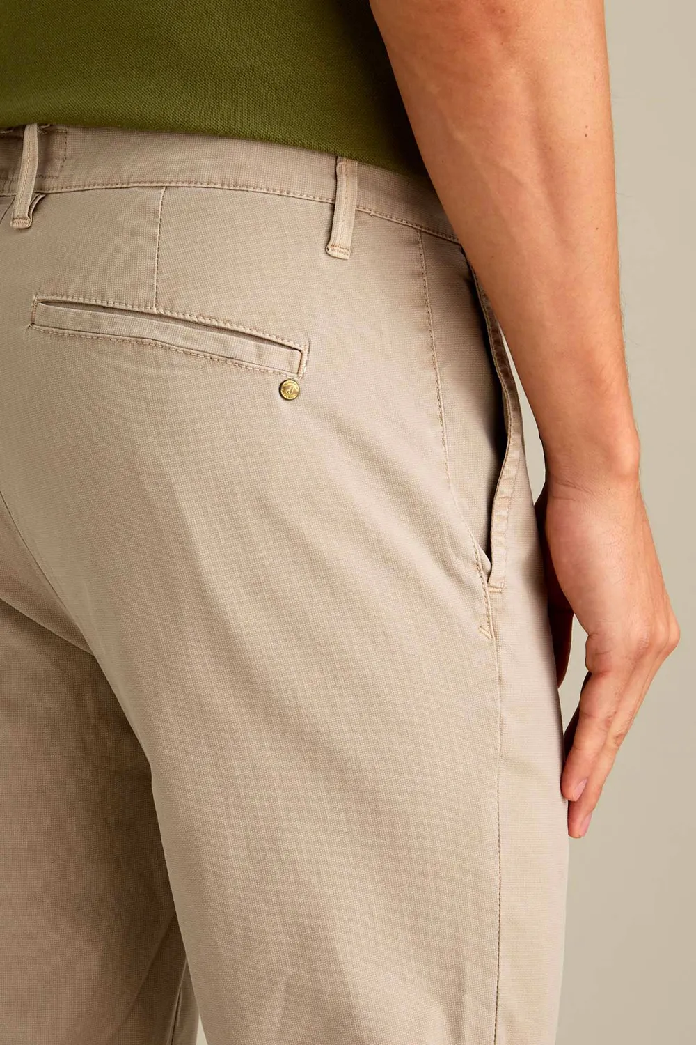 Jeckerson Jack Chino Hose Beige Slim Fit
