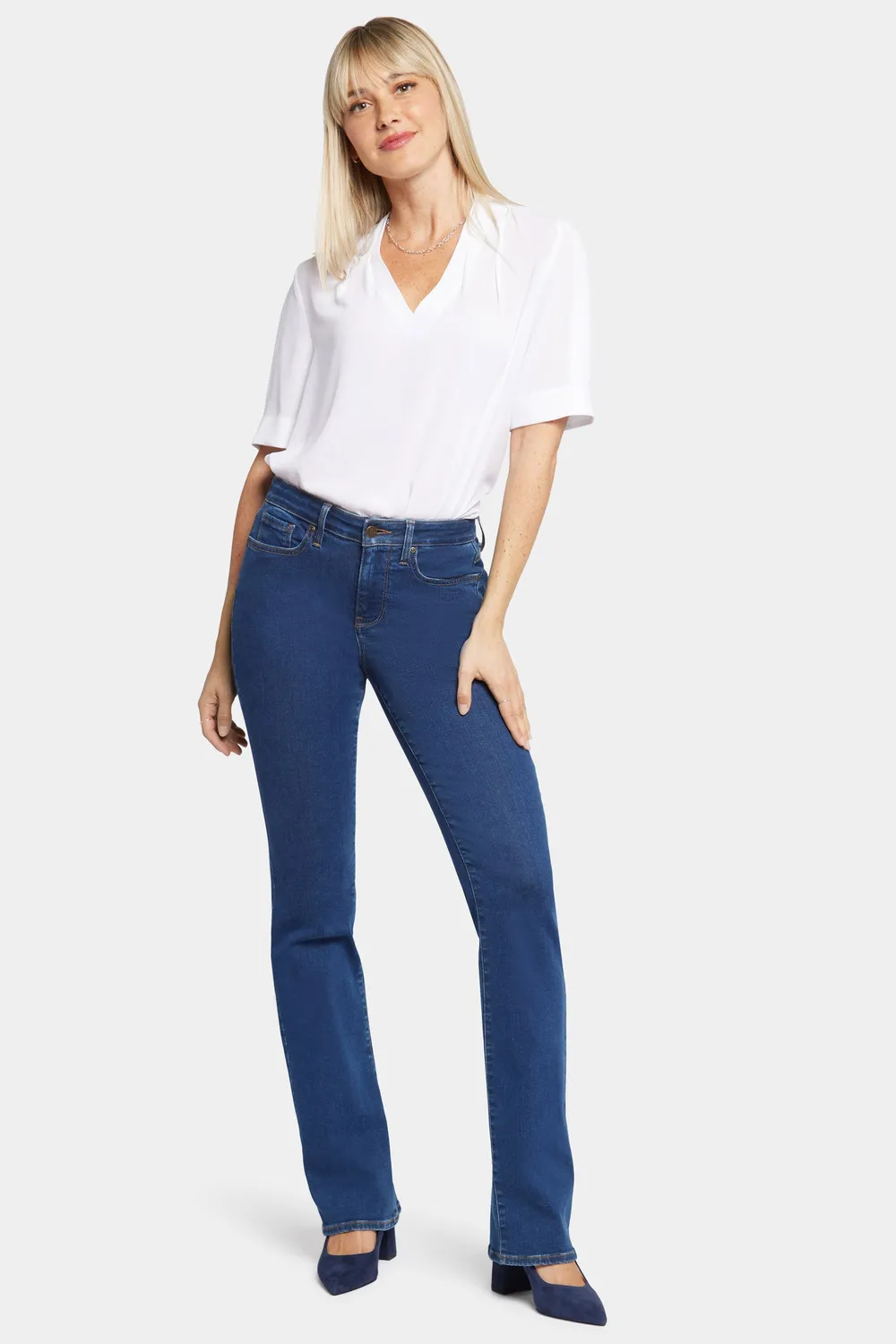NYDJ Barbara Bootcut Tall Jeans Quinn Shaping