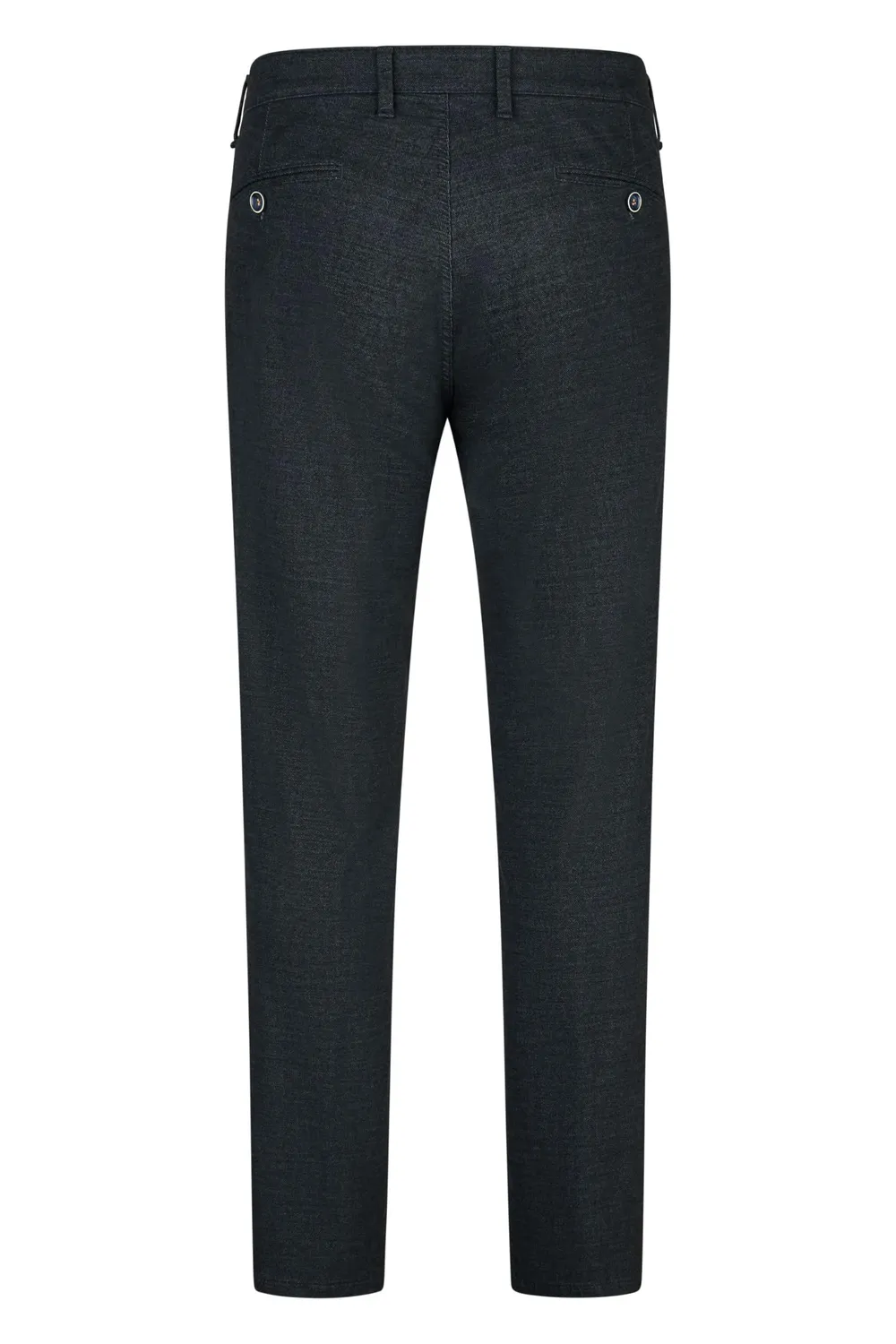 AUBI 526 Herren Chinohose Anthrazit Wool Look