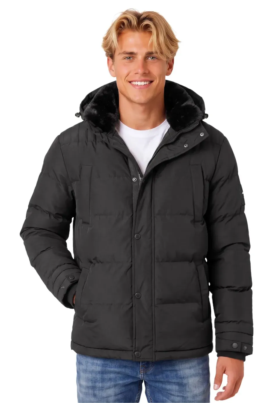 Alessandro Salvarini AS-326 Winterjacke Herren wasserabweisend