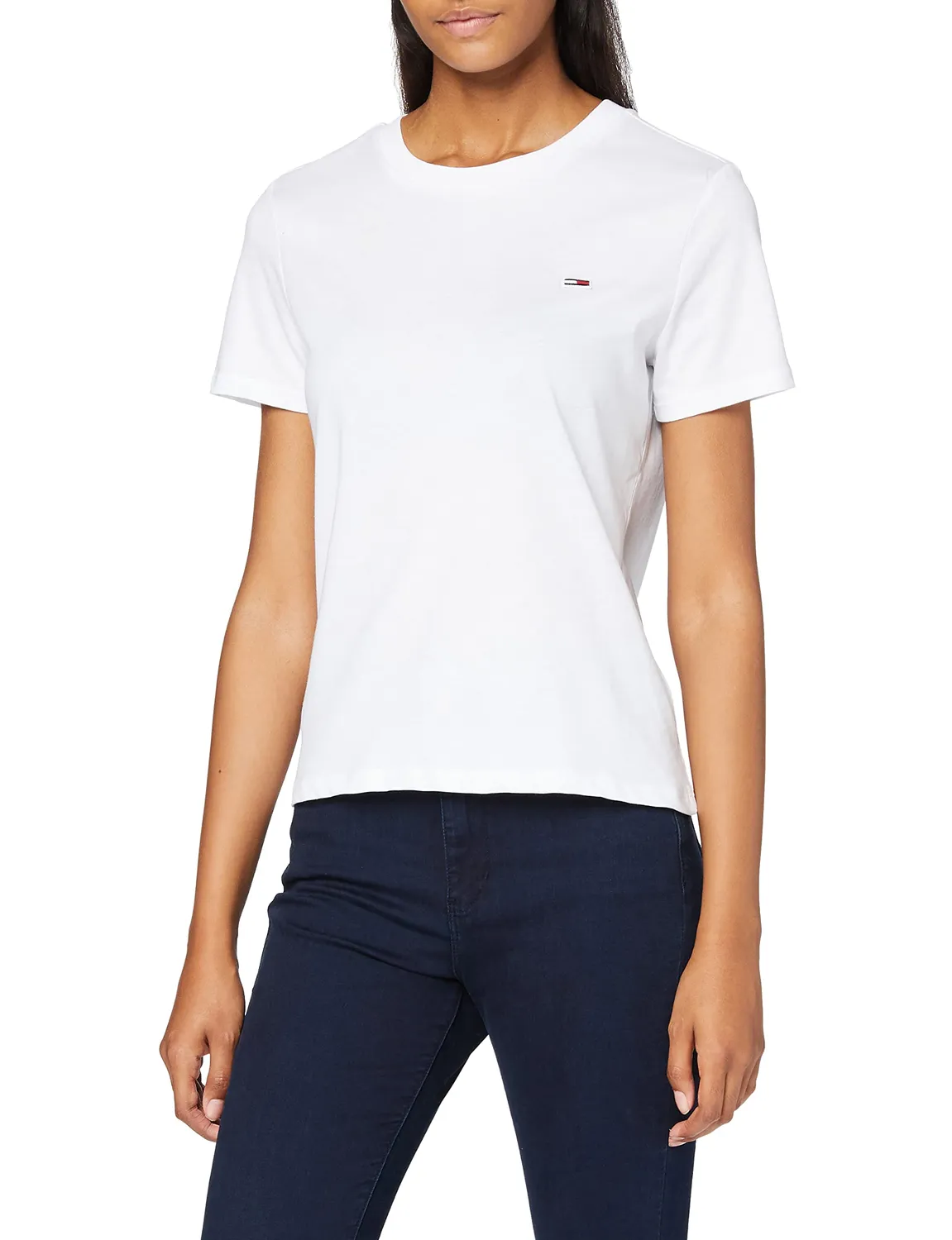 Tommy Jeans TJW Regular T-Shirt Damen Bio-Baumwolle