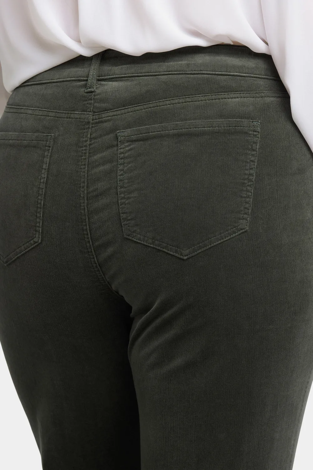 NYDJ Marilyn Straight Cordhose Vine Leaf Plus