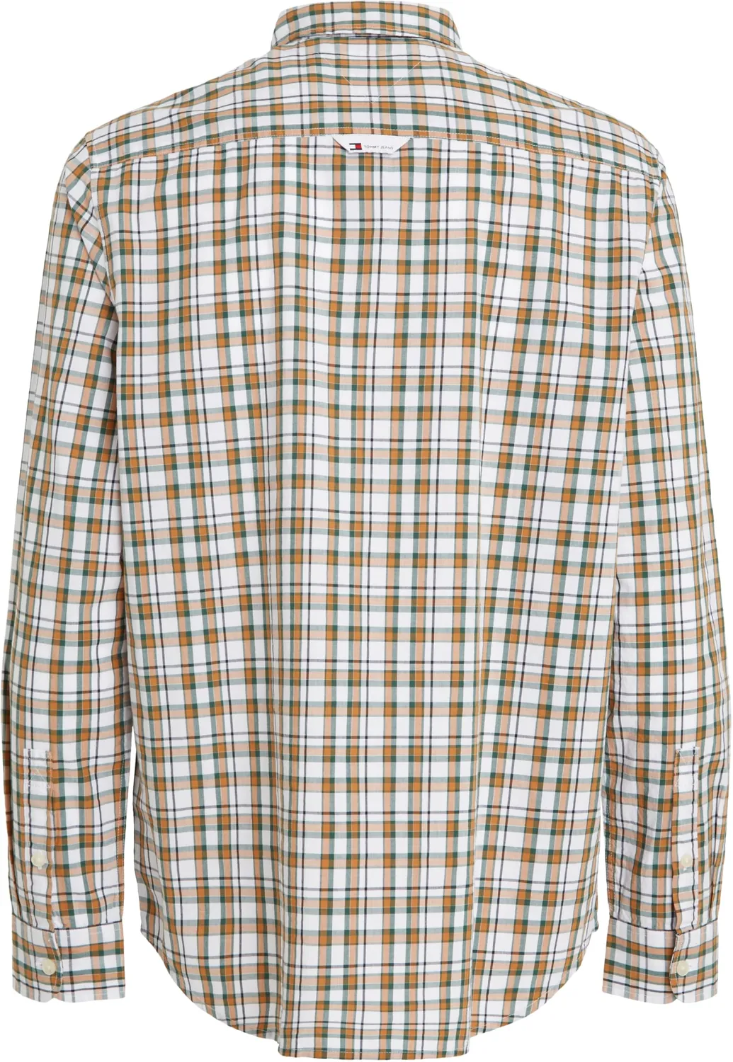 Tommy Jeans Freizeithemd Herren blau Langarm