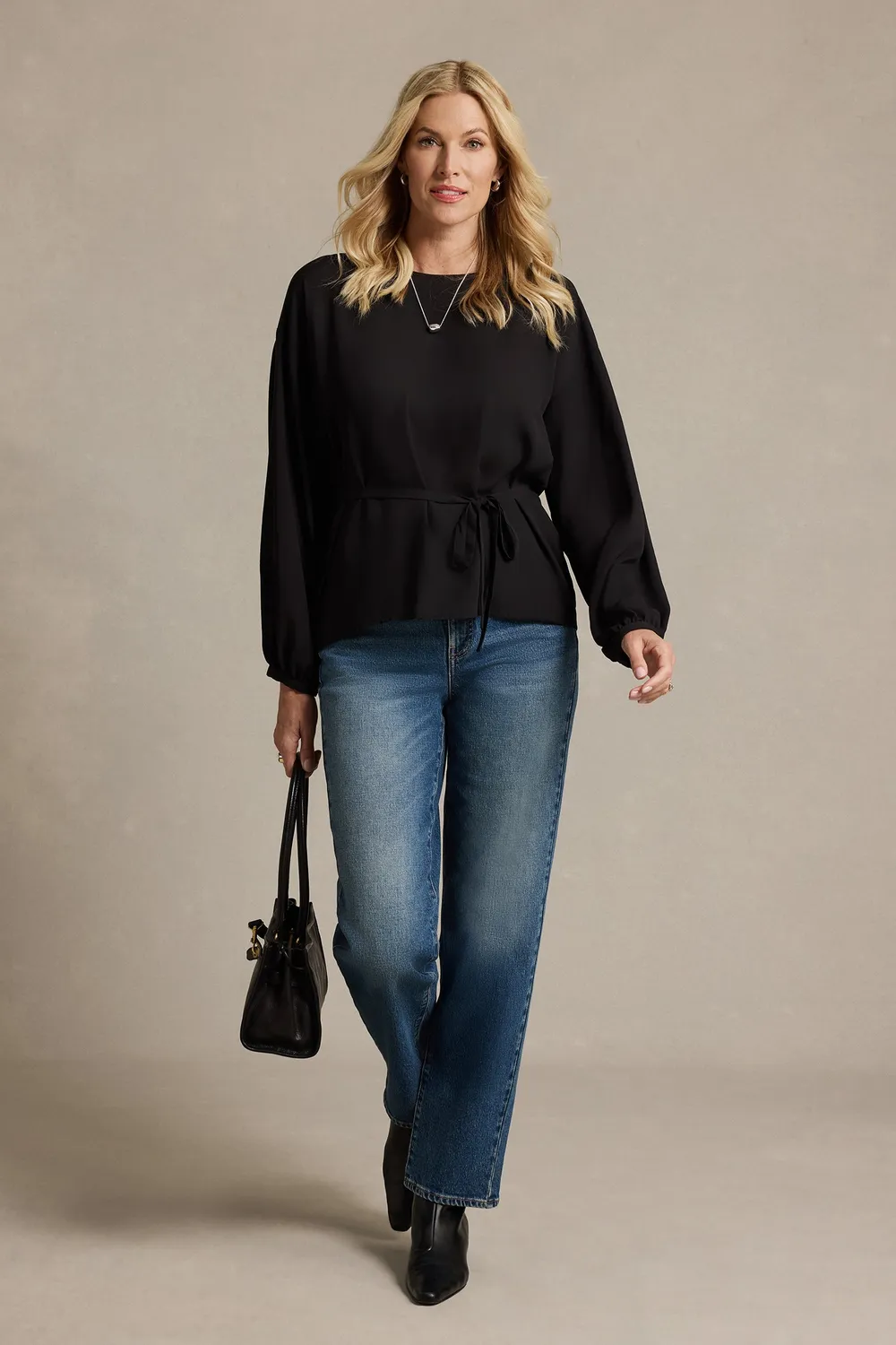 NYDJ Kasey Stovepipe Jeans Aster Dunkelblau