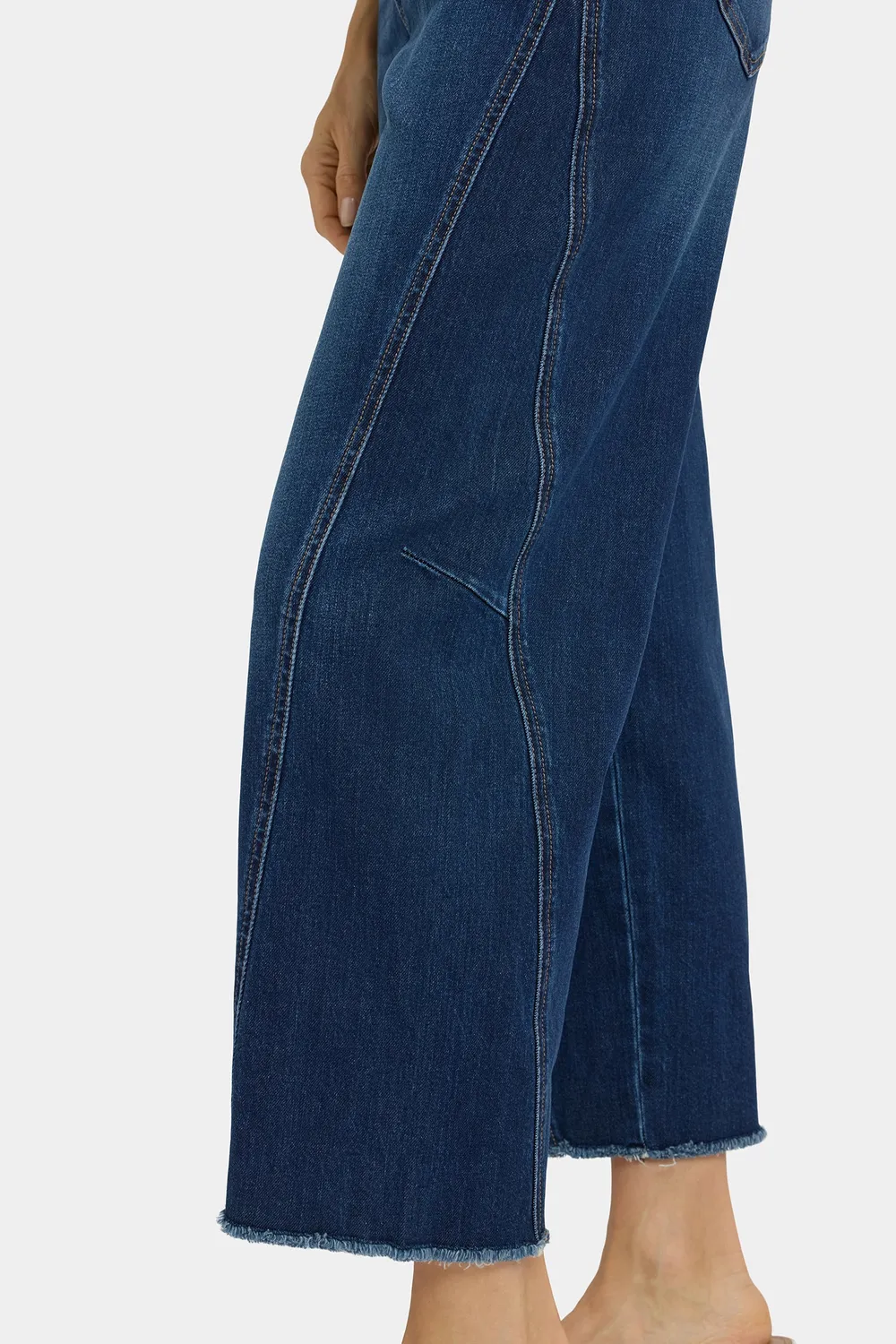 NYDJ Alyssa Relaxed Crop Jeans Sunset Villa dunkelblau