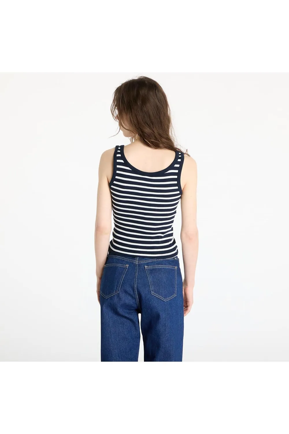 Tommy Jeans TJW Slim Button Tank Top DW0DW19492 Schwarz