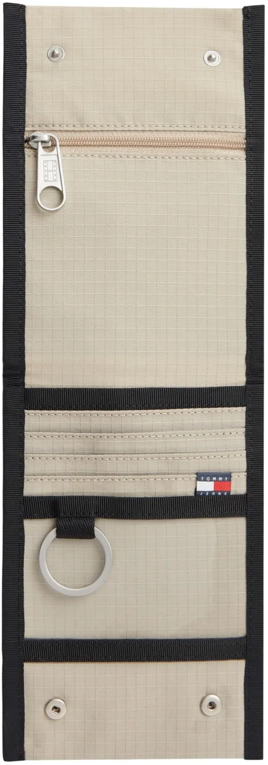 Tommy Jeans Daily Ripstop Geldbeutel beige Trifold