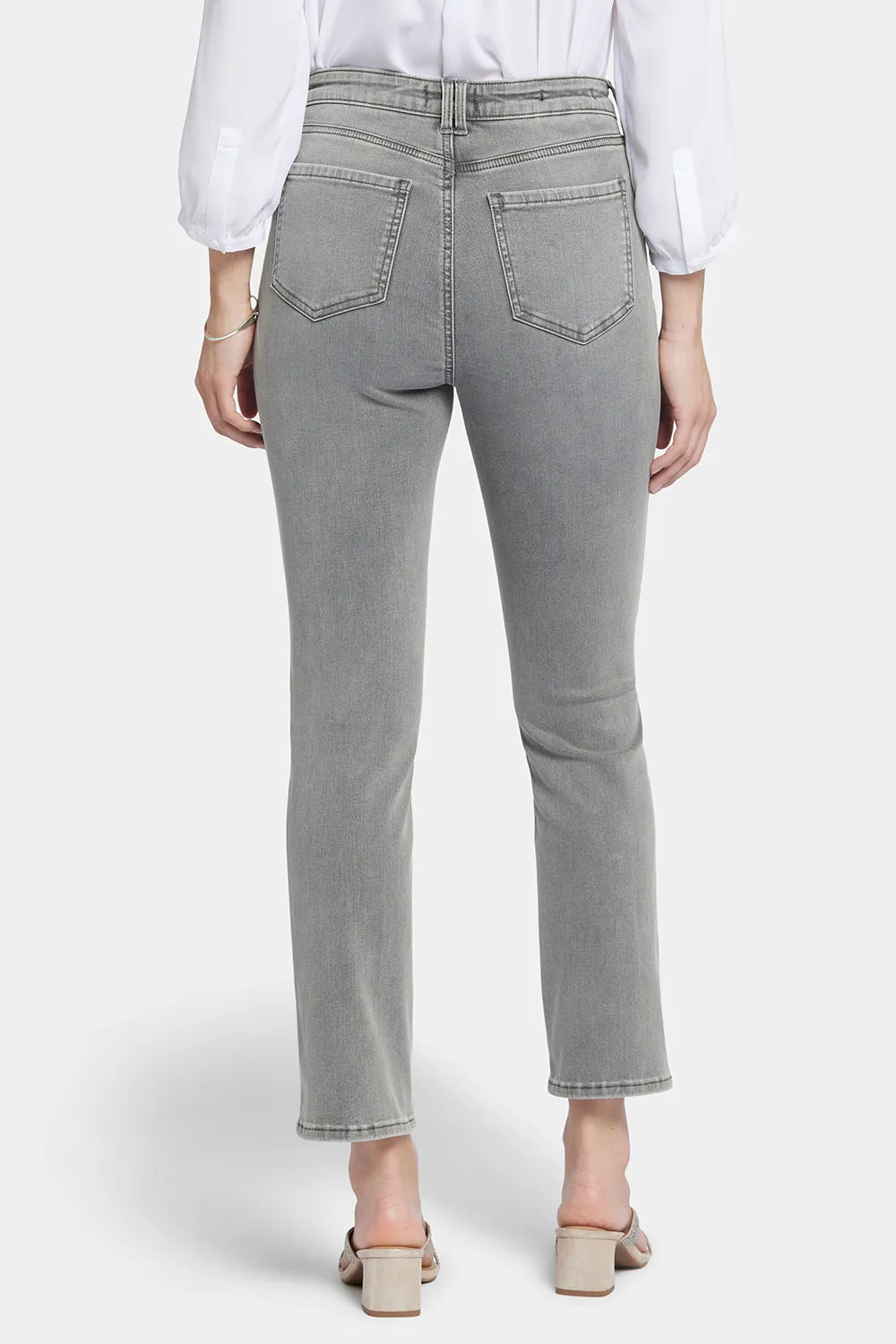 NYDJ Curve Shaper Sheri Slim Ankle Jeans Island Pines grau