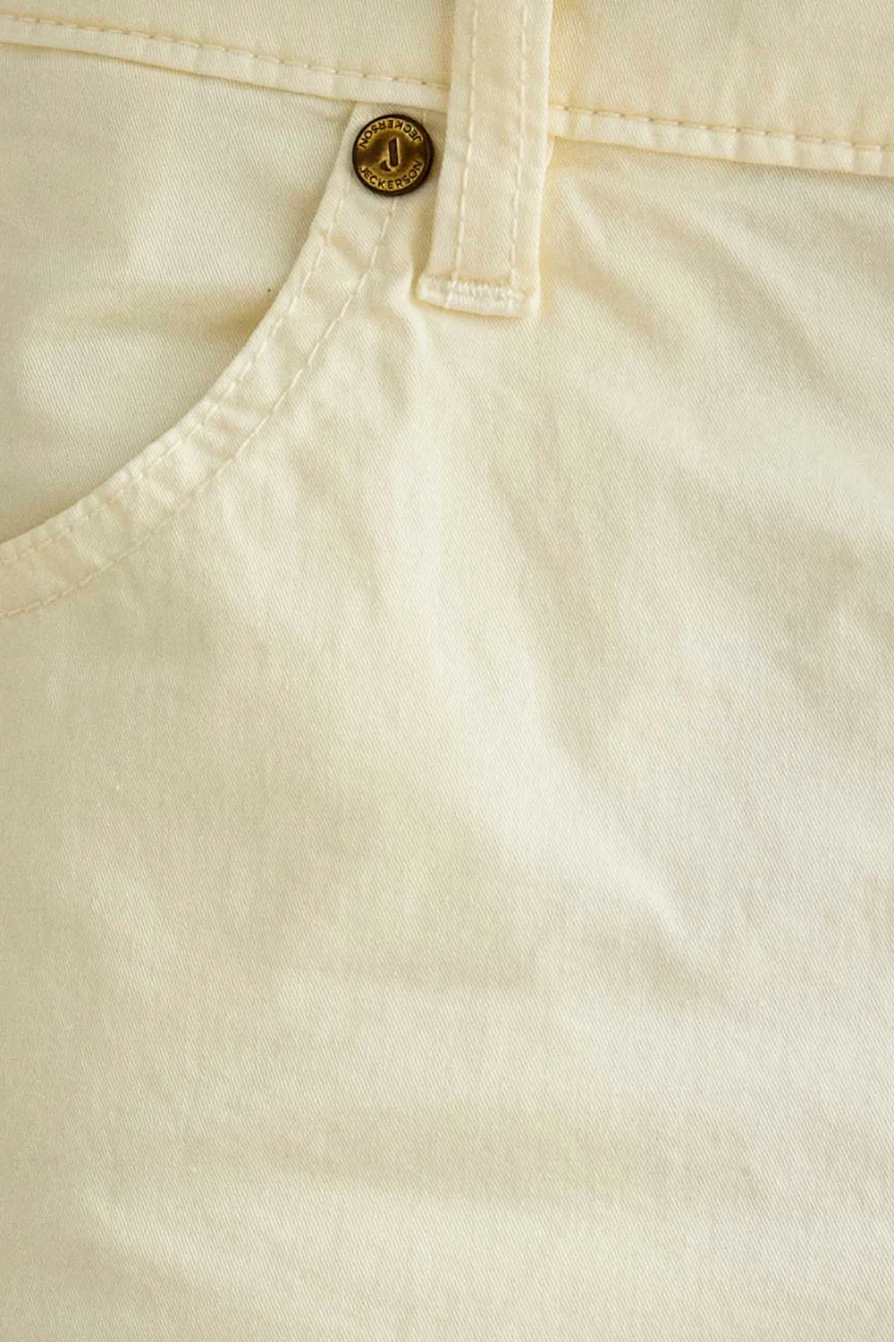 Jeckerson Jo Slim Fit Bermuda weiß Baumwolle