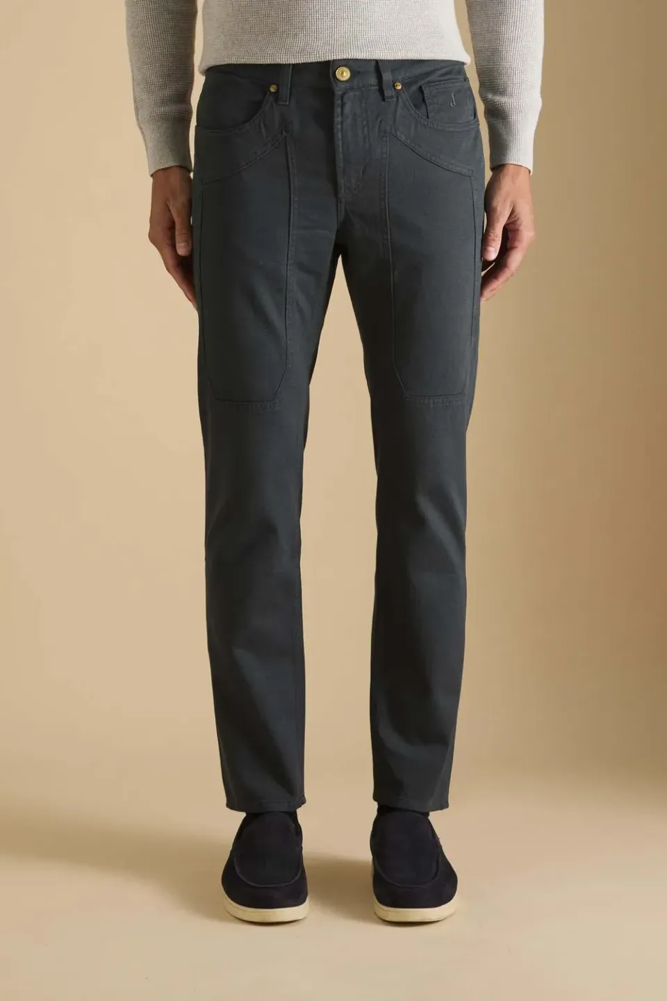 Jeckerson James Toppa Hose nachtblau Skinny