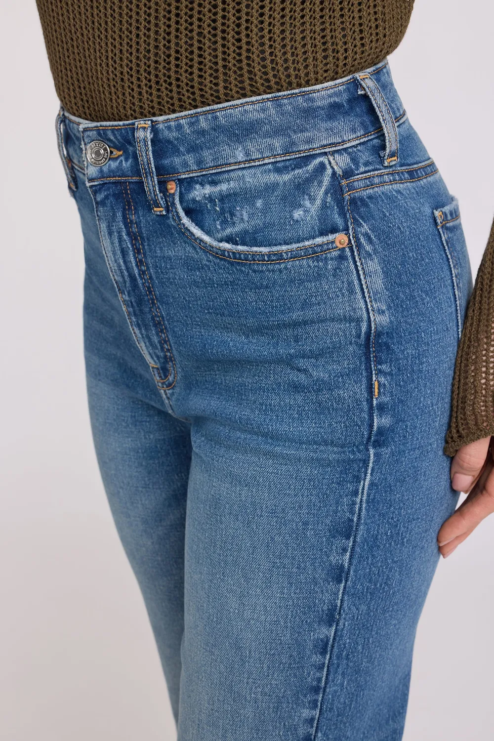 NYDJ Kasey Stovepipe Petite Jeans Aster High-Waist