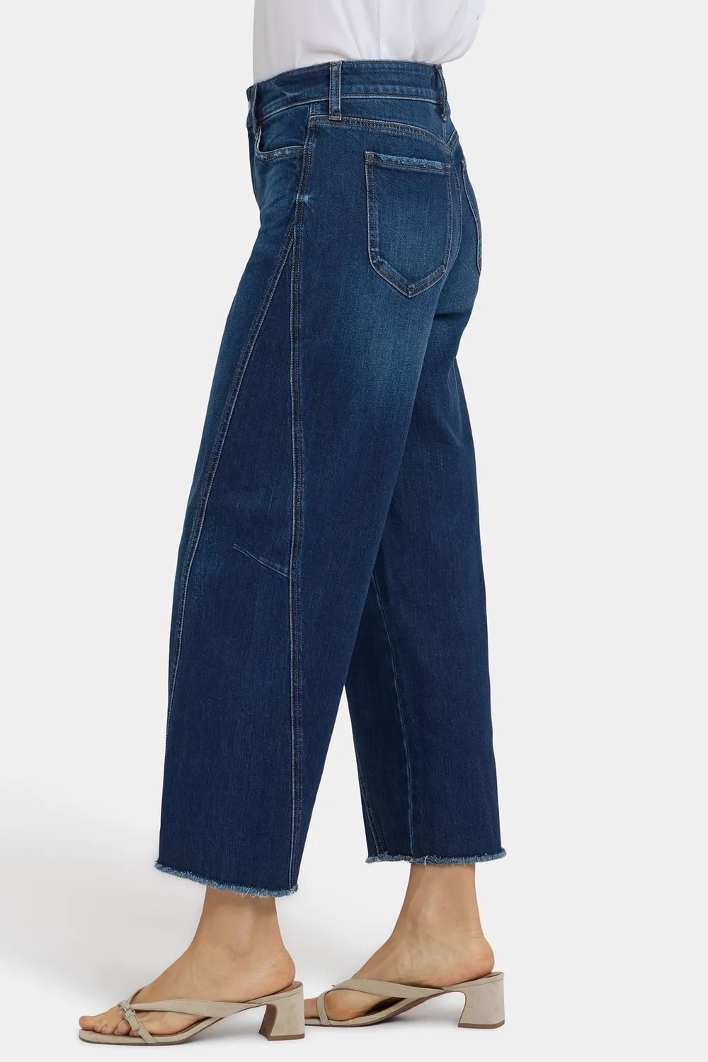 NYDJ Alyssa Relaxed Crop Jeans Sunset Villa dunkelblau