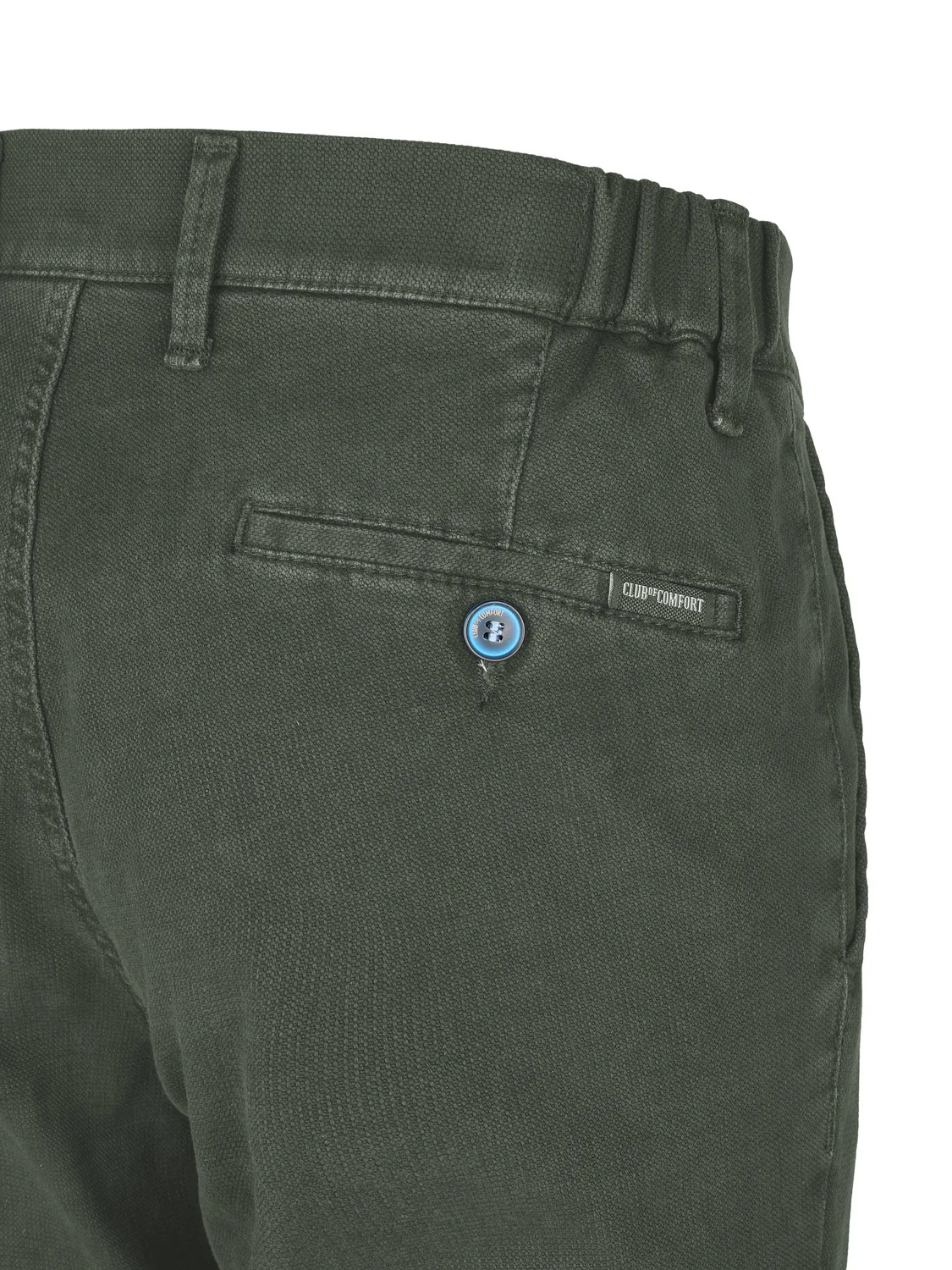 Club of Comfort Foxx 8214 Chino dunkelgrün Slim Fit