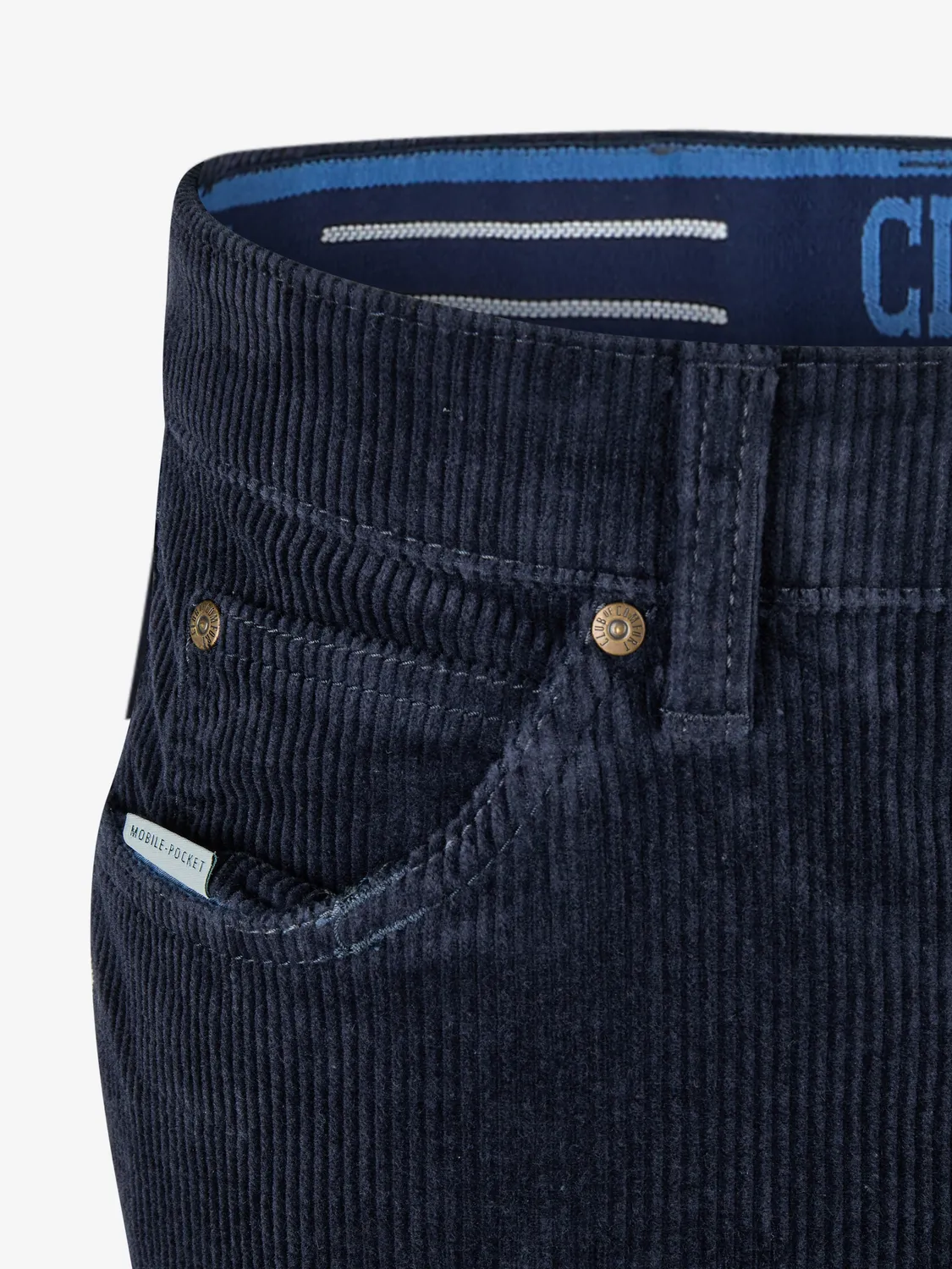 Club of Comfort Henry 8202 Cordhose marine Stretch