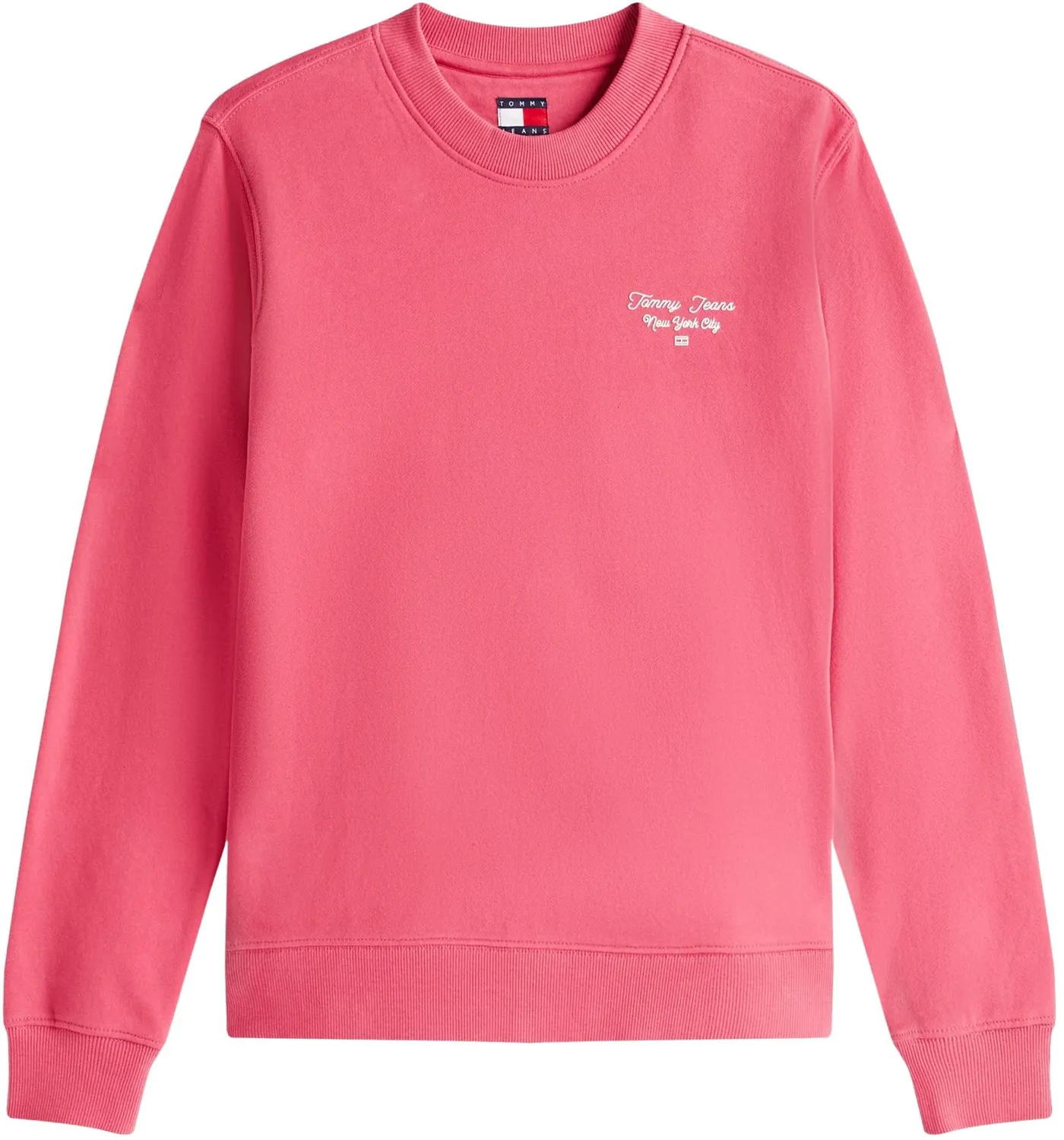 Tommy Jeans Reg ESS Logo Crew Sweatshirt DW0DW21960 Schwarz M
