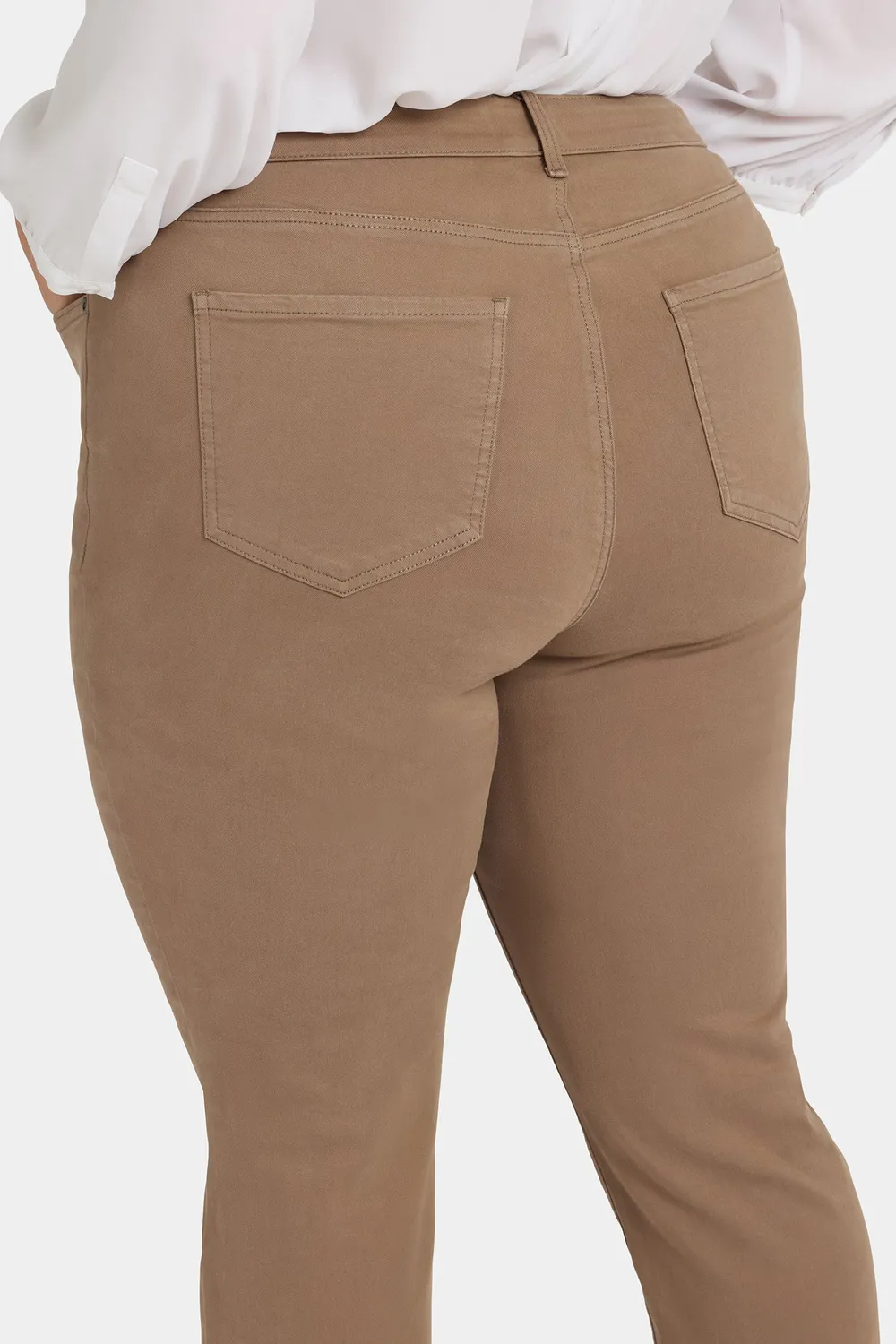 NYDJ Marilyn Straight Plus Jeans Elmwood