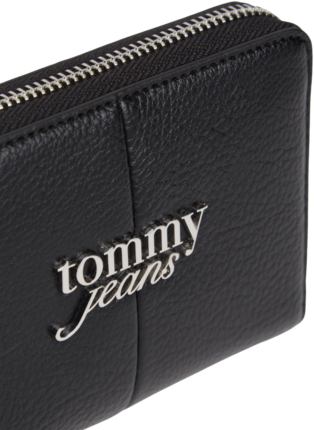 Tommy Jeans Bold Geldbörse Handschlaufe Schwarz Damen
