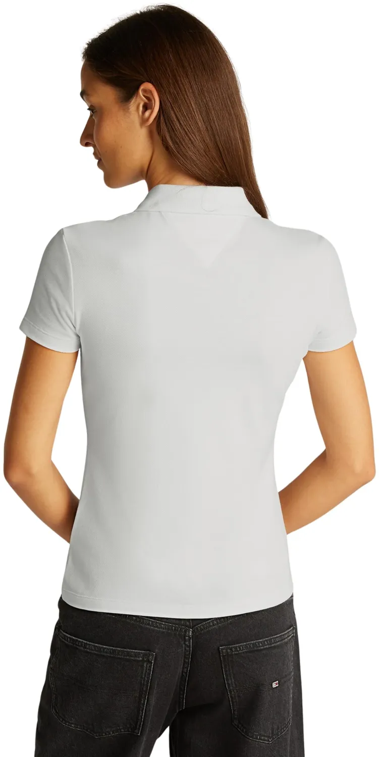 Tommy Jeans Essential Stretch Poloshirt Kurzarm Slim
