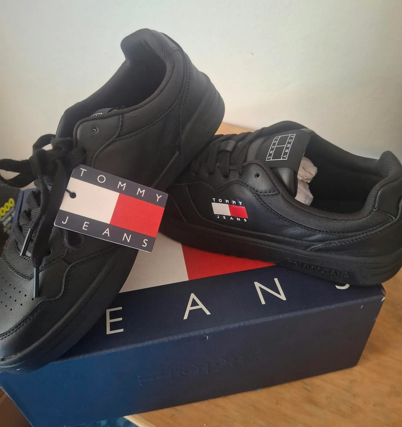 Tommy Jeans Essential Cupsole Sneaker Leder