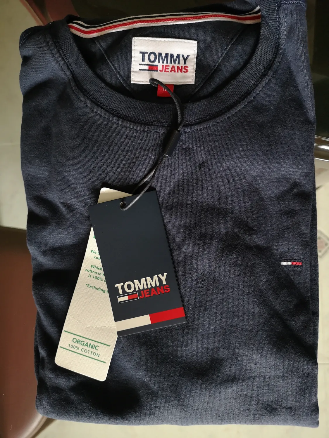 Tommy Jeans TJM Original Langarmshirt L Baumwolle