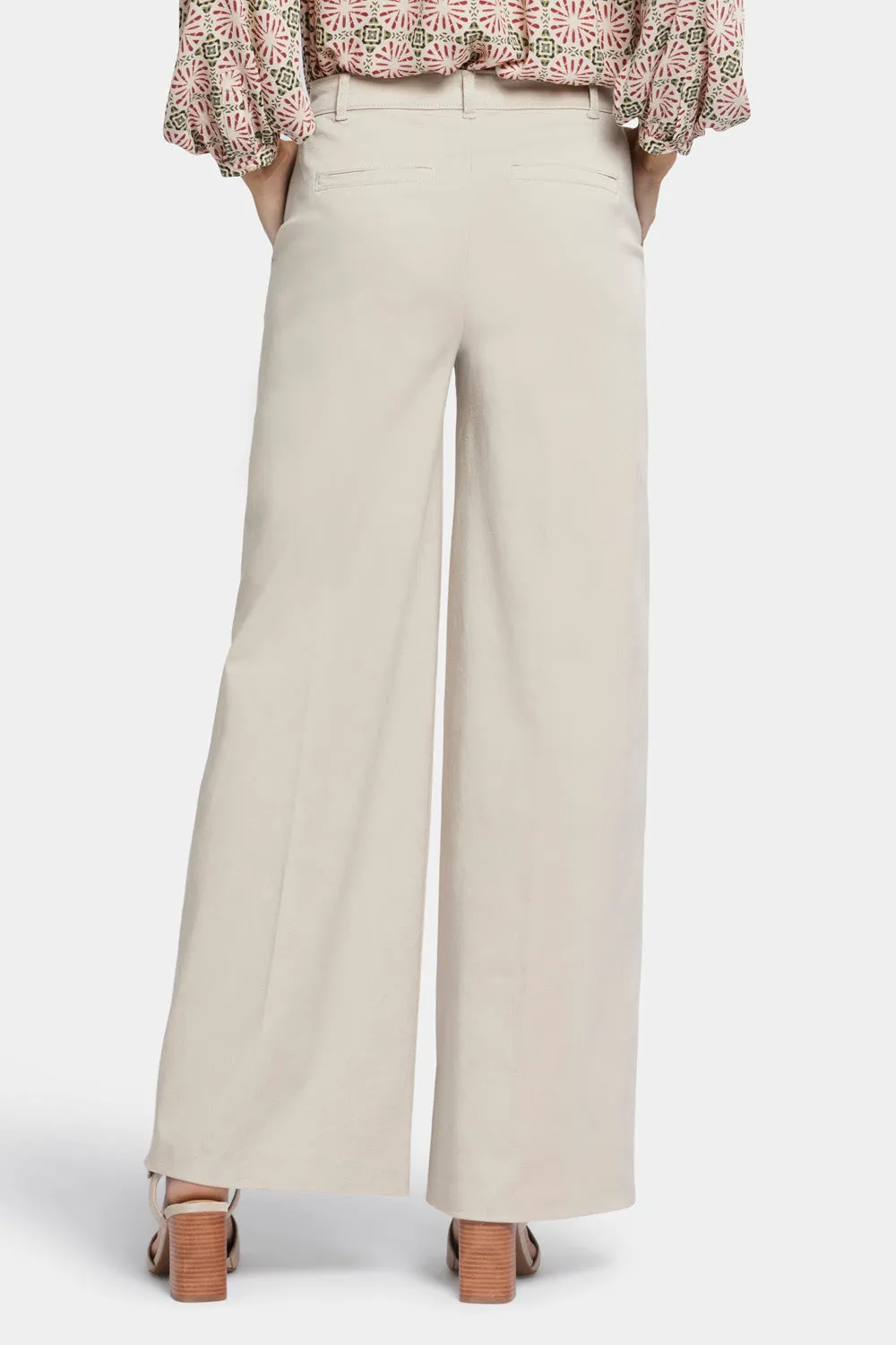 NYDJ Whitney Trouser Hose Feather Beige weit