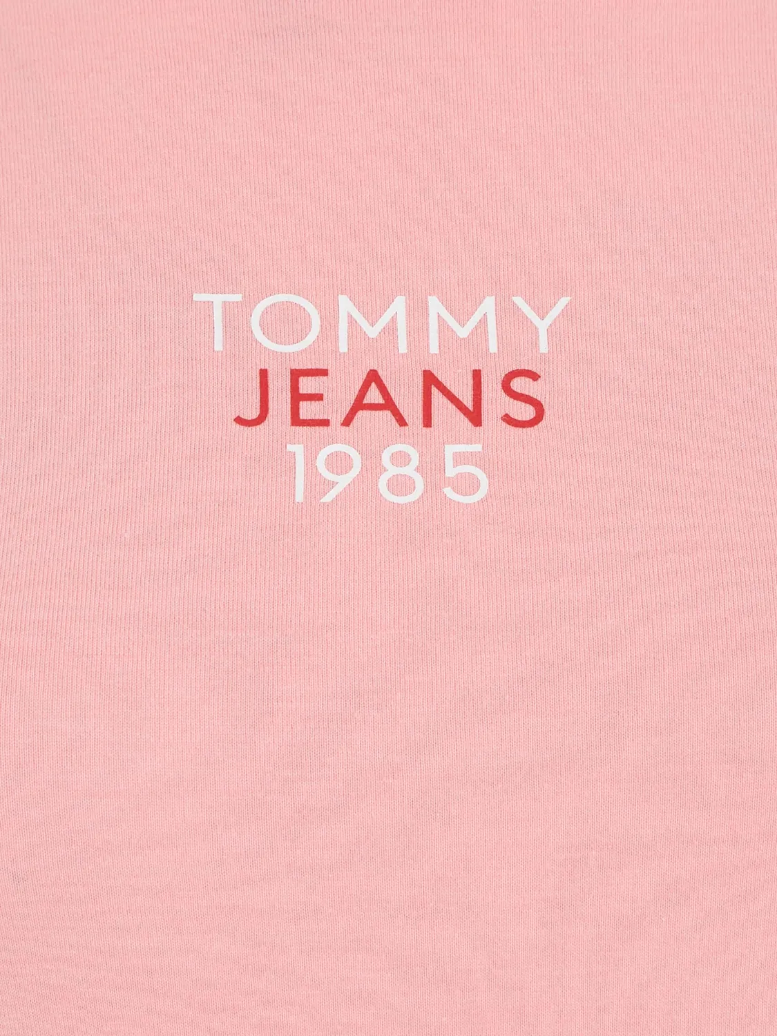 Tommy Jeans Essential Rib T-Shirt Damen Slim Fit