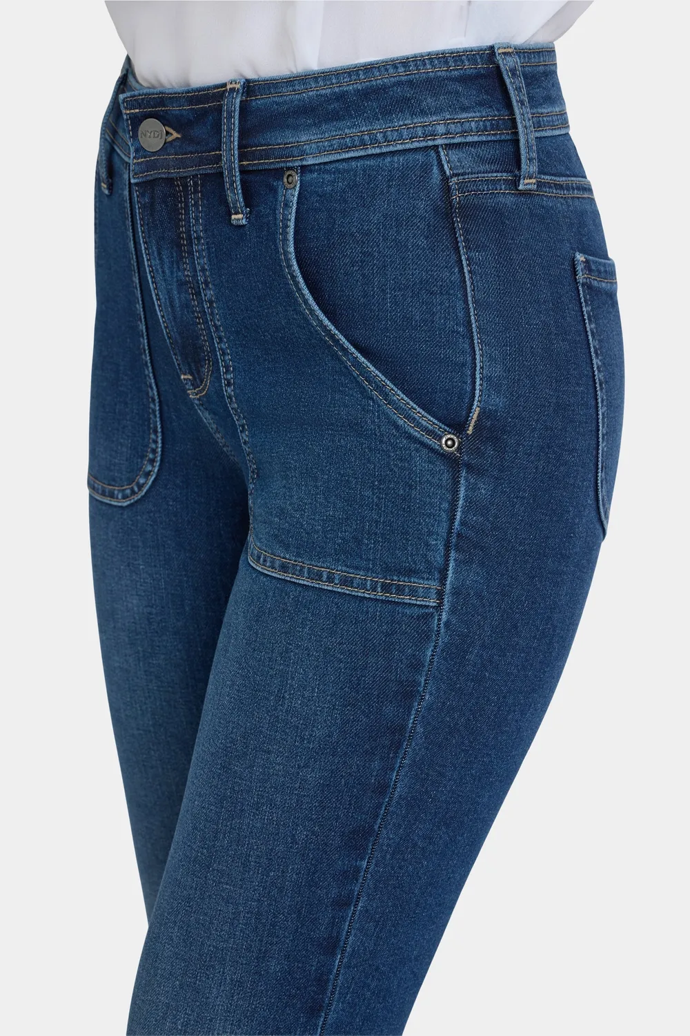 NYDJ Barbara Bootcut Jeans Dark Loire Ausgestellt