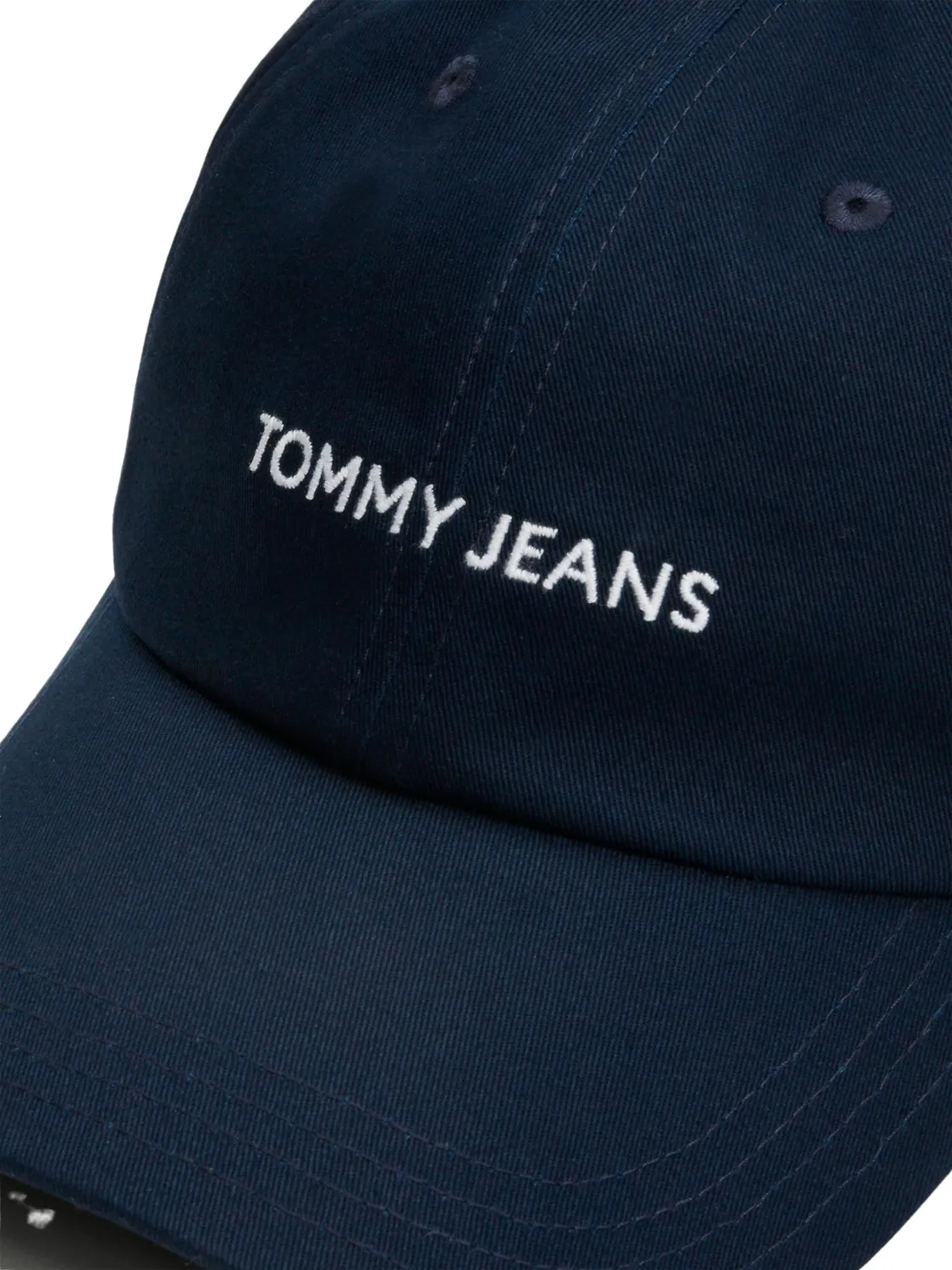 Tommy Jeans Tjw Linear Logo Cap Aw0aw15845 Kappe Blau