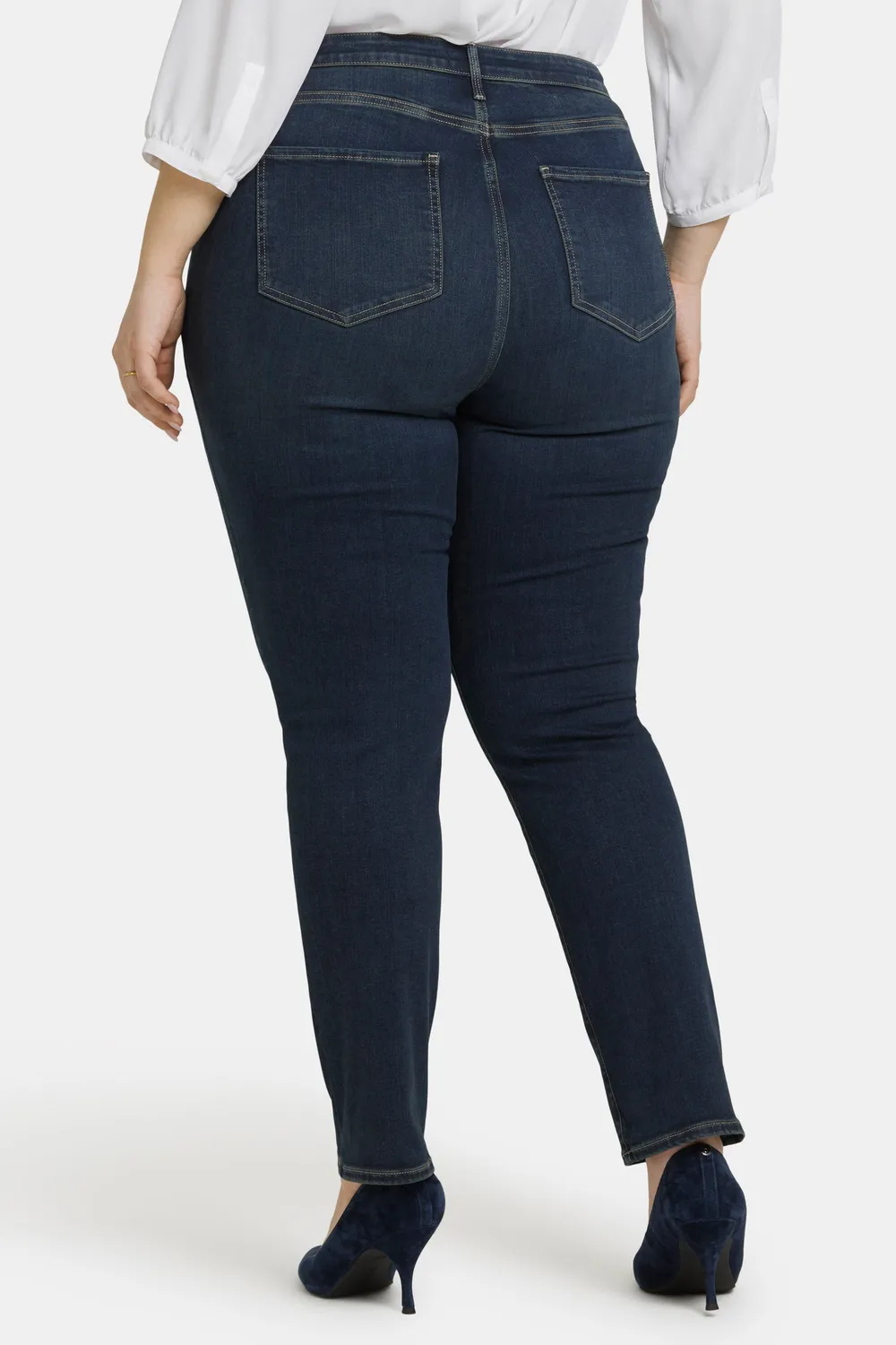 NYDJ Sheri Slim Jeans Plus Size Presley High Rise