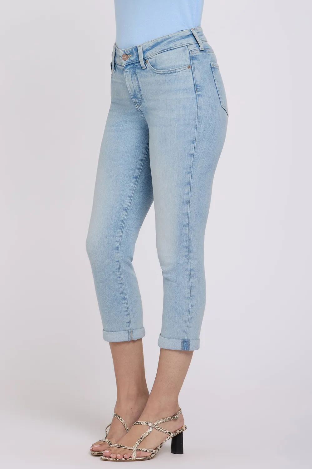 NYDJ Chloe Skinny Capri Jeans Keys View verkürzt