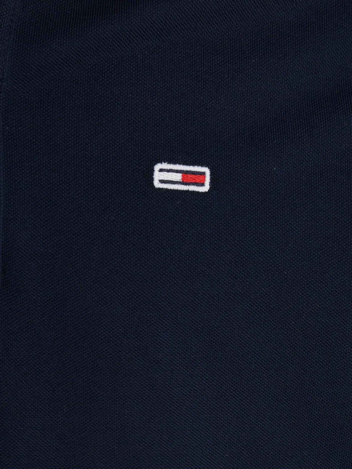 Tommy Jeans Slim Fit Placket Langarm-Poloshirt M