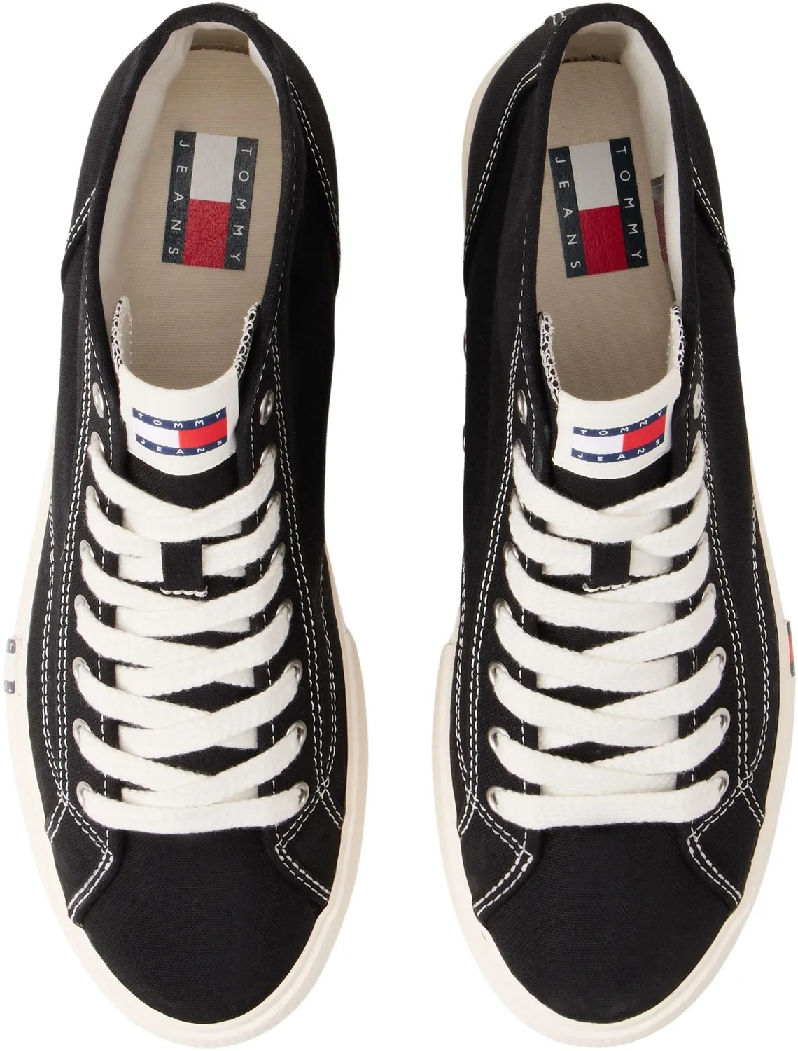 Tommy Jeans Archive Y2K EN0EN03034 Mid-Top Sneaker Gr.38 schwarz