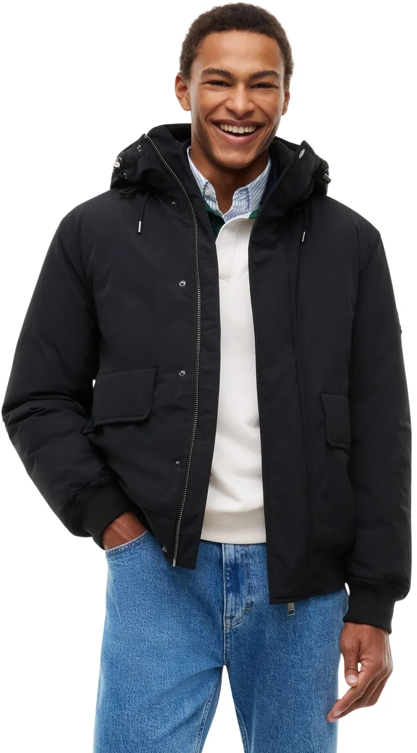 Tommy Jeans City Ready Herren Bomberjacke L mit Kapuze