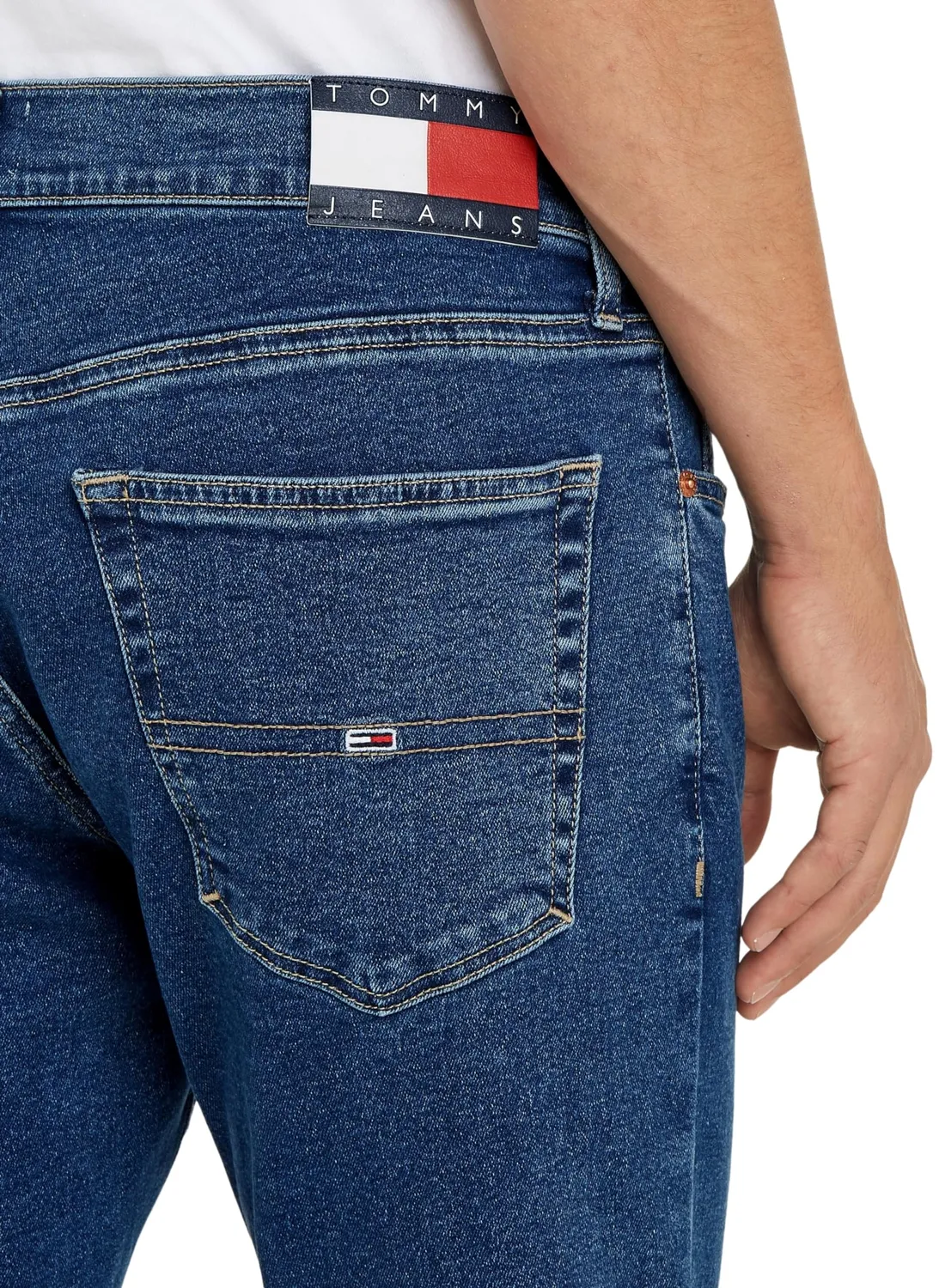Tommy Jeans Austin Slim Fit Jeans Herren echter Denim